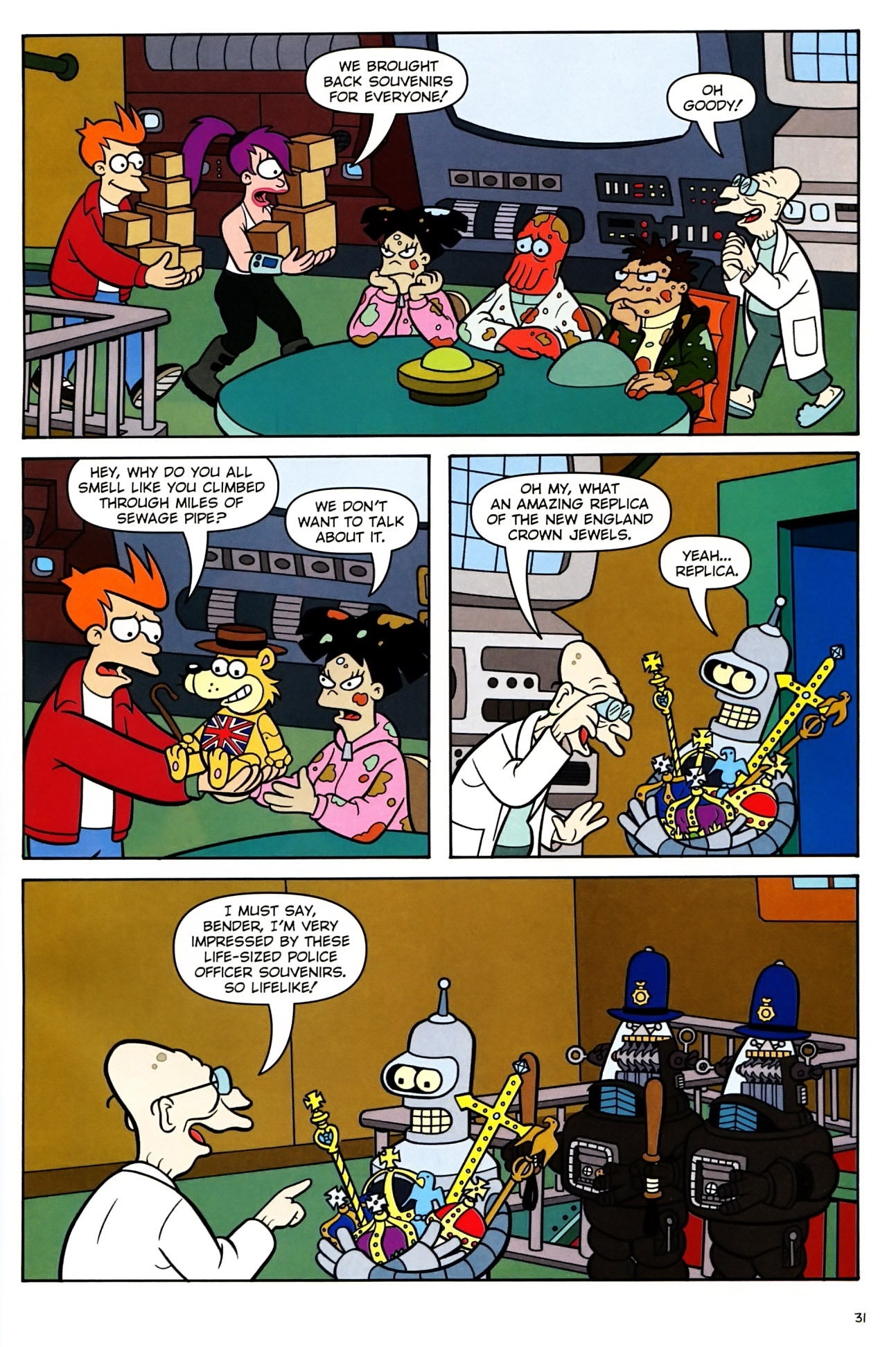 Read online Futurama Comics comic -  Issue #36 - 25