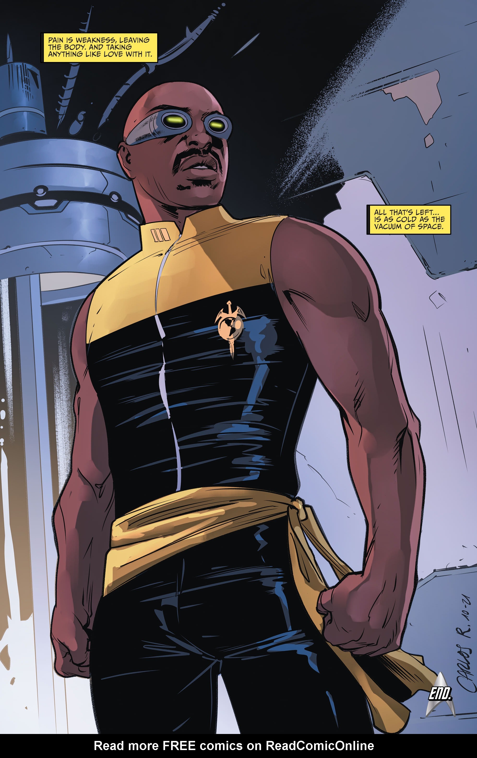 Read online Star Trek: The Mirror War - Captain LaForge comic -  Issue #1 - 22