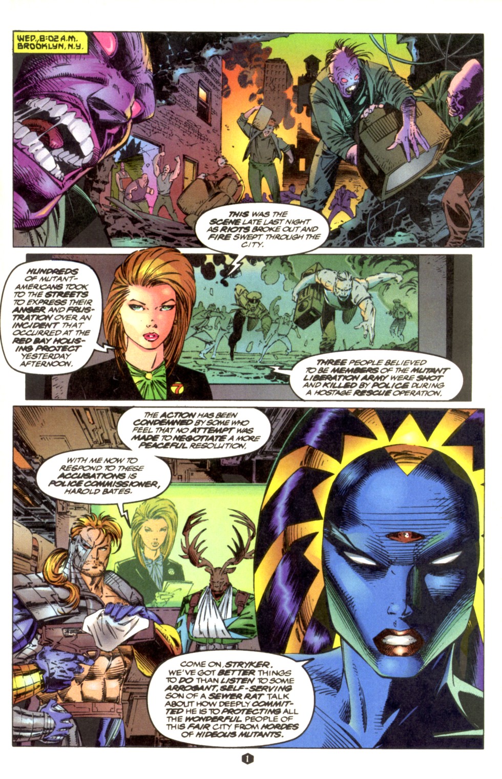 Read online Cyberforce (1992) comic -  Issue #4 - 3