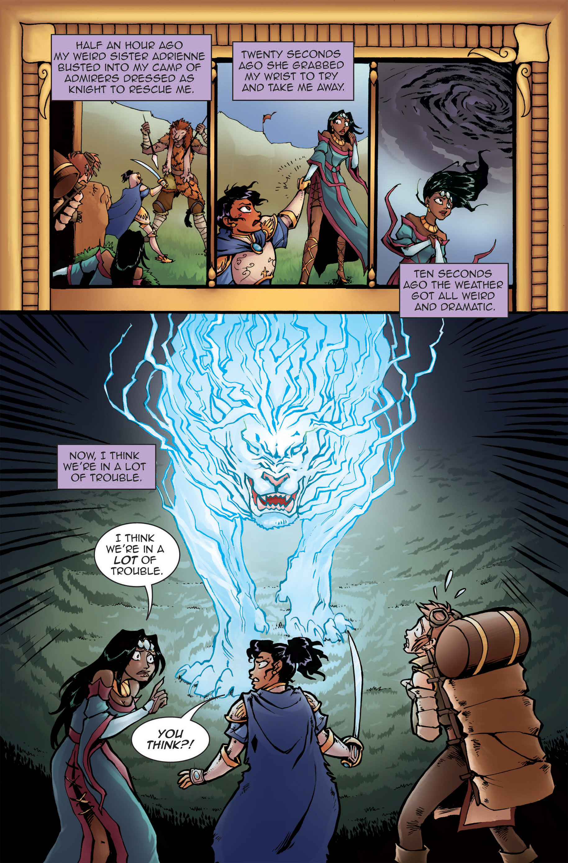 Read online Princeless Vol 2 comic -  Issue #4 - 5