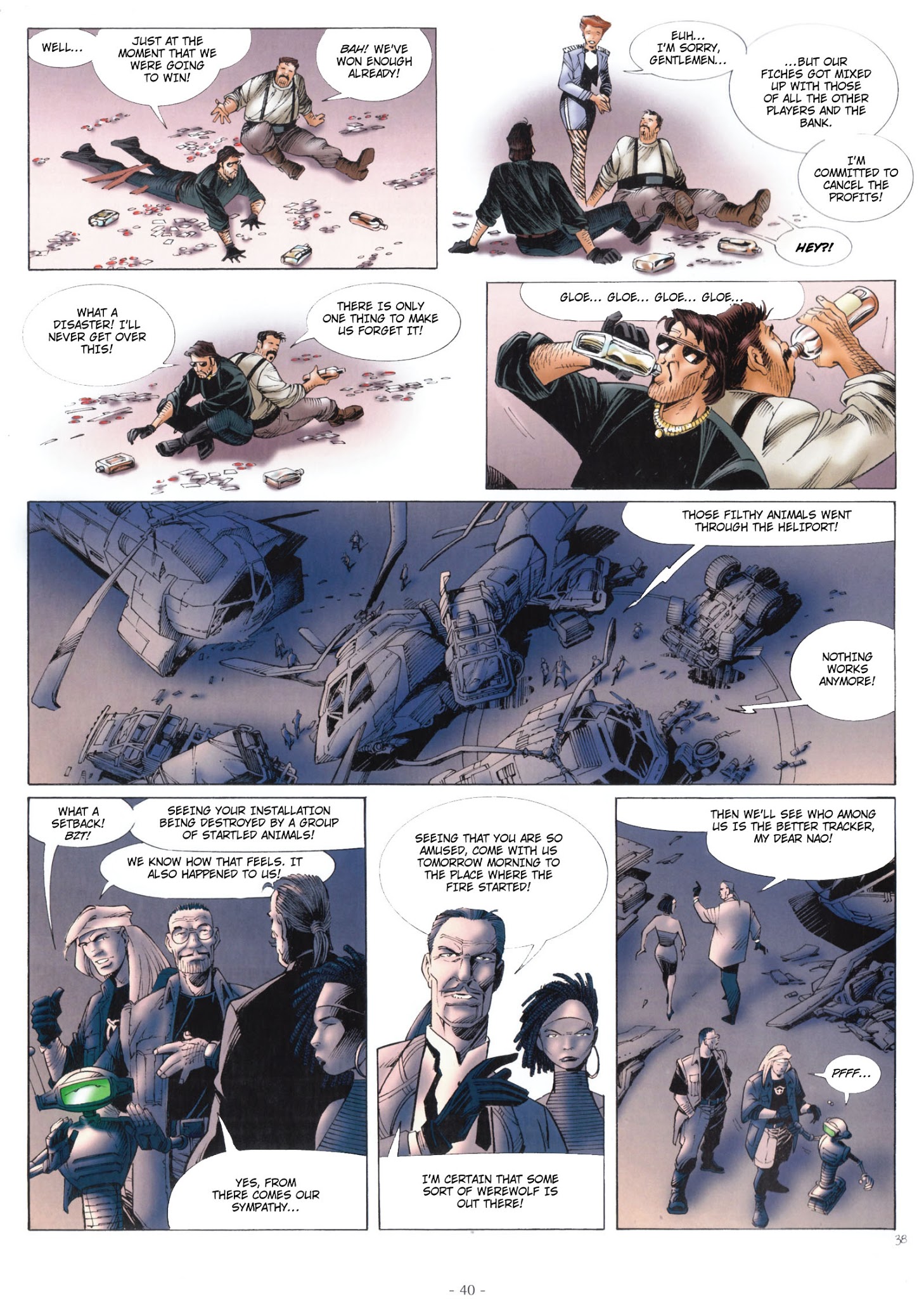 Read online Aquablue comic -  Issue #8 - 40