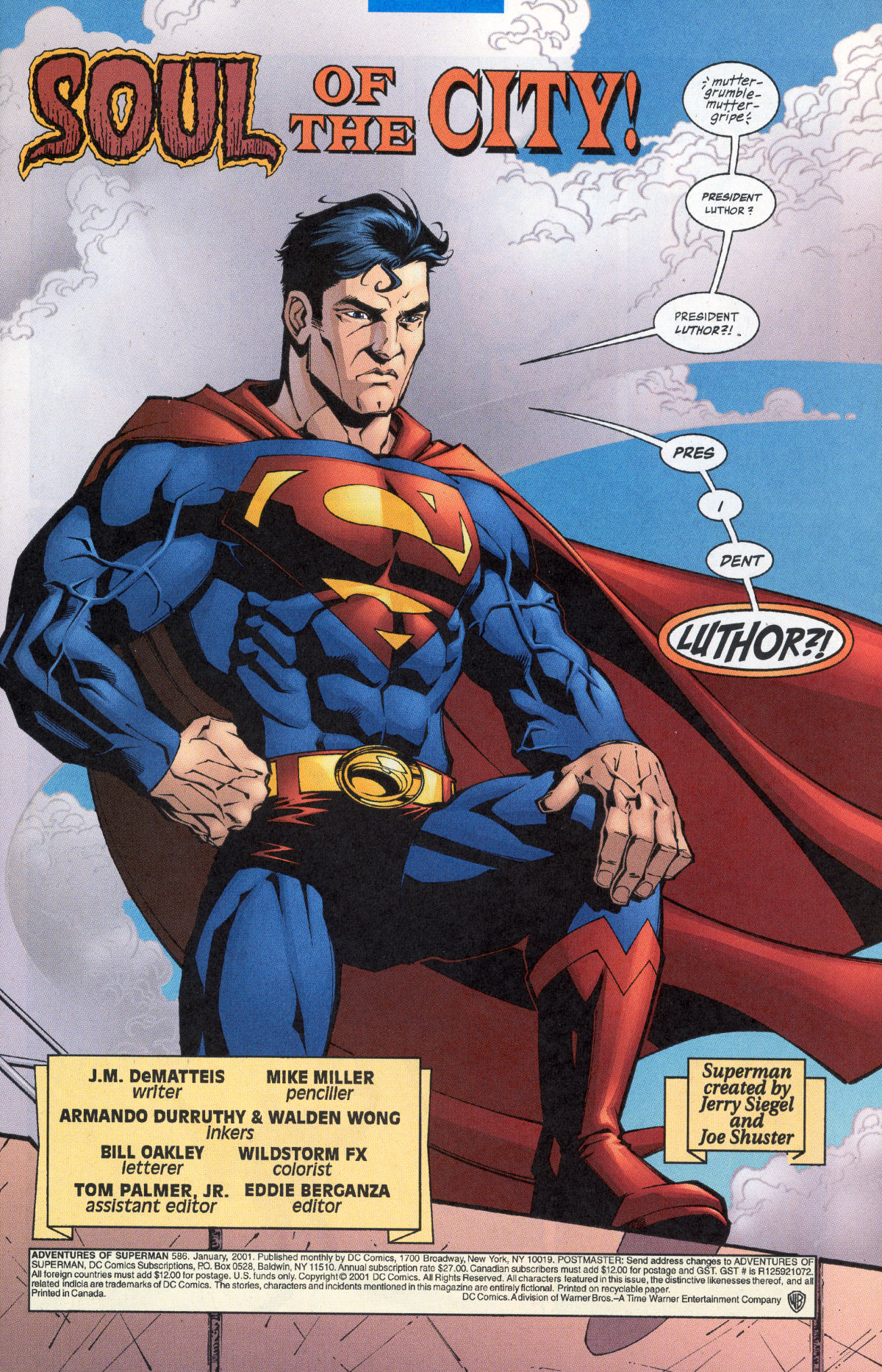 Read online Superman: President Lex comic -  Issue # TPB - 81