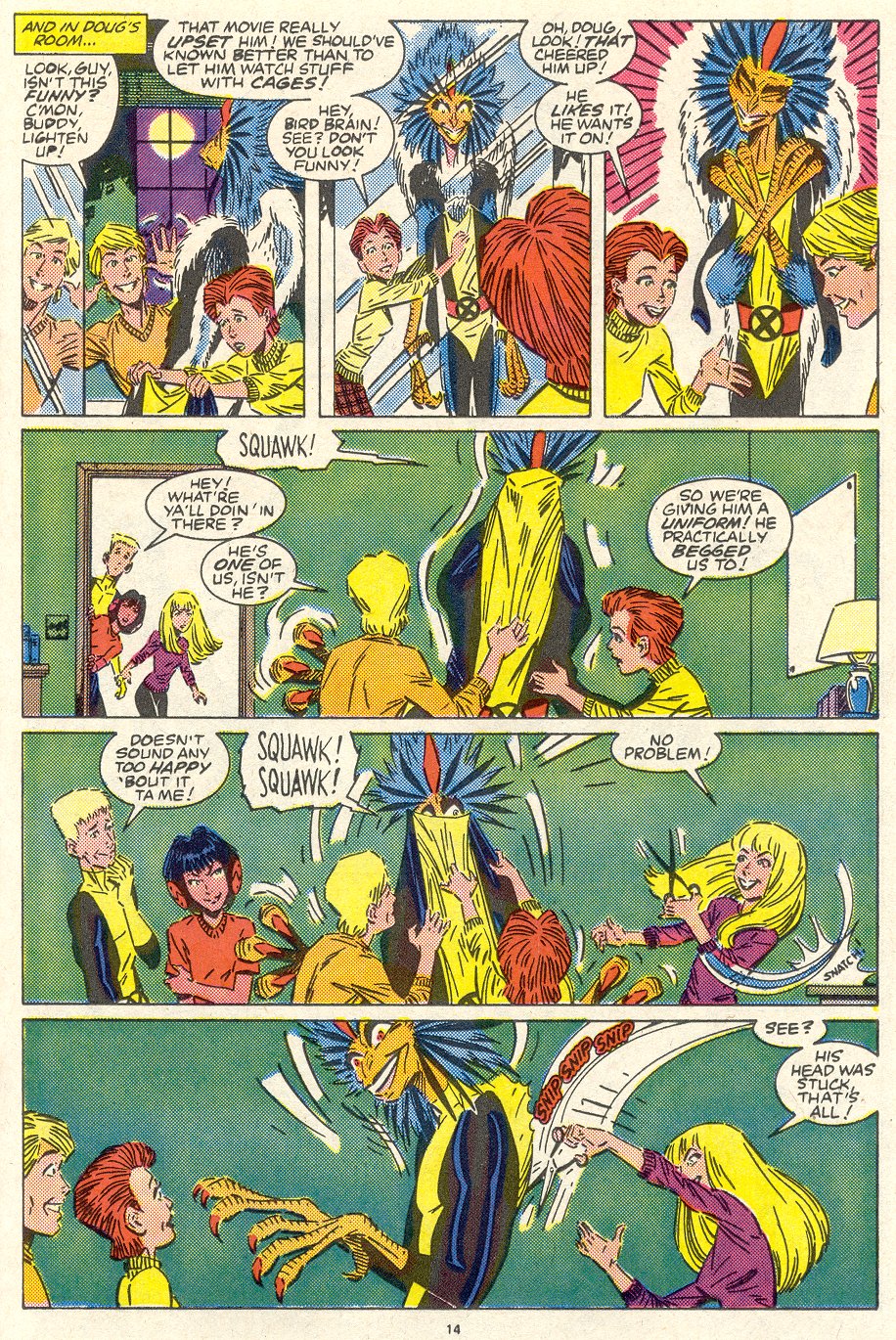 Read online The New Mutants comic -  Issue #58 - 15