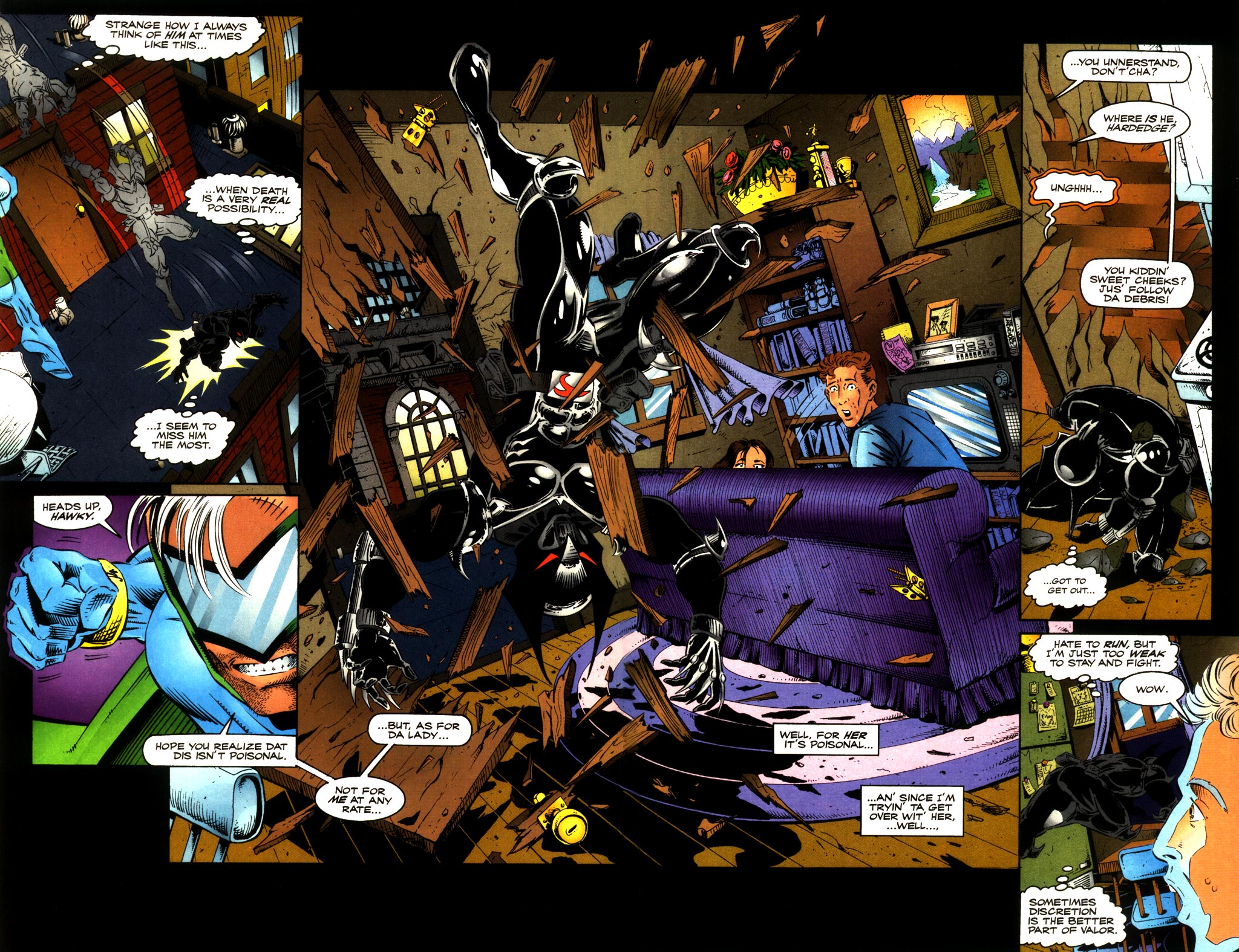 Read online ShadowHawk comic -  Issue #8 - 16
