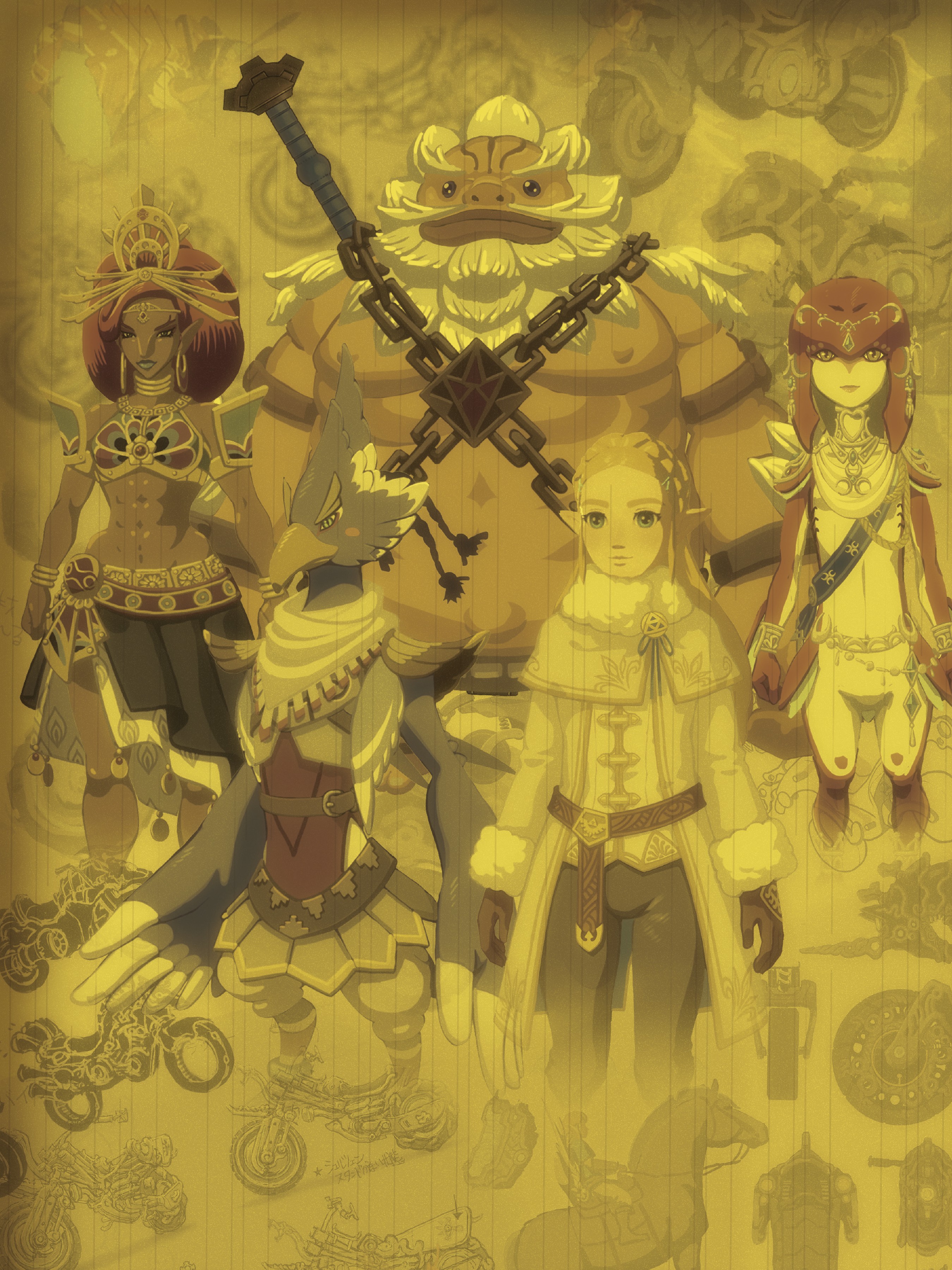 Read online The Legend of Zelda: Breath of the Wild–Creating A Champion comic -  Issue # TPB (Part 3) - 96