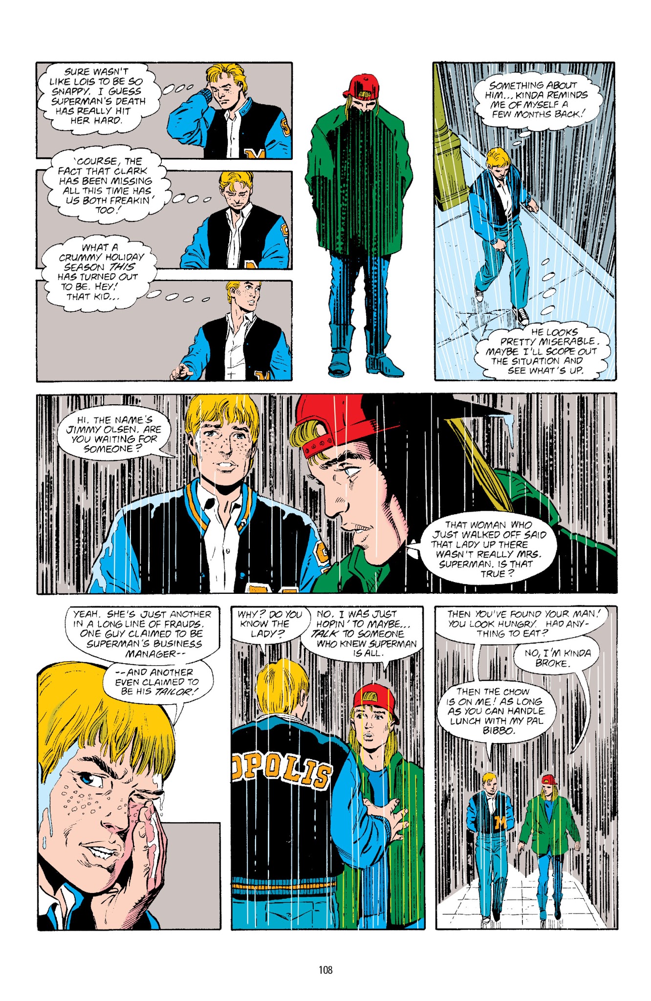 Read online Superman: Funeral For A Friend comic -  Issue # TPB - 100