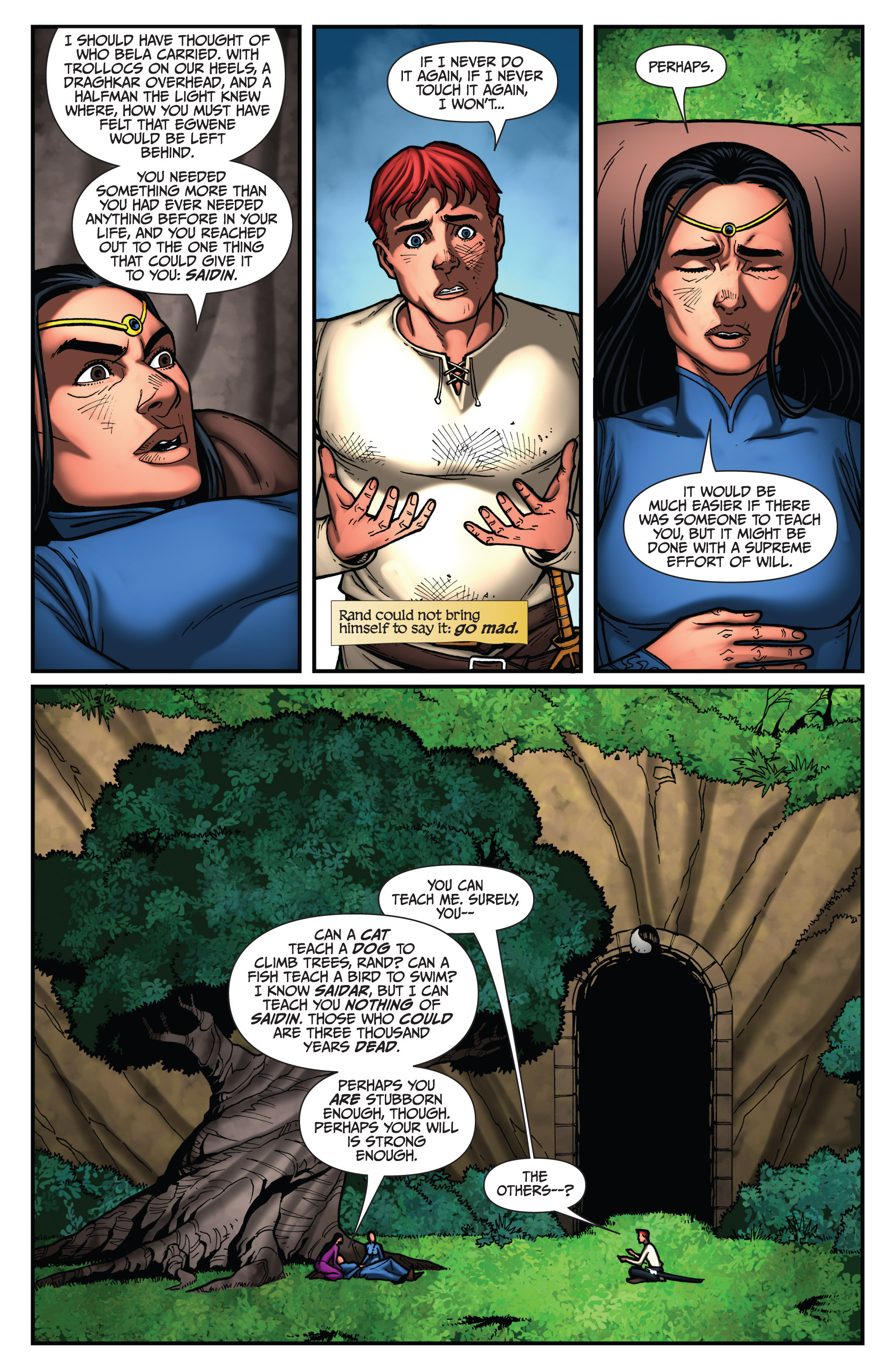 Read online Robert Jordan's Wheel of Time: The Eye of the World comic -  Issue #35 - 8