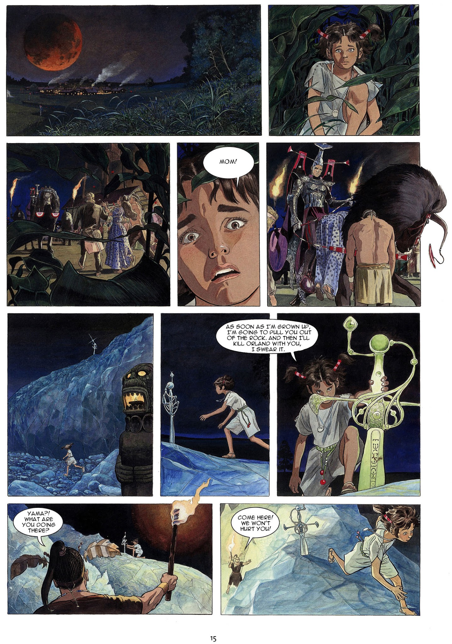 Read online The Swords of Glass comic -  Issue #1 - 15
