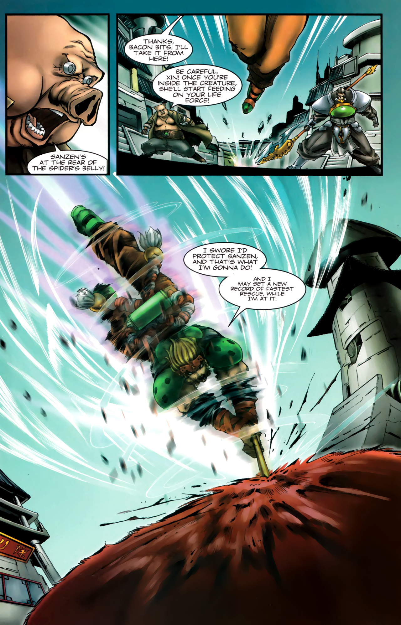 Read online Xin: Journey of the Monkey King comic -  Issue #3 - 10