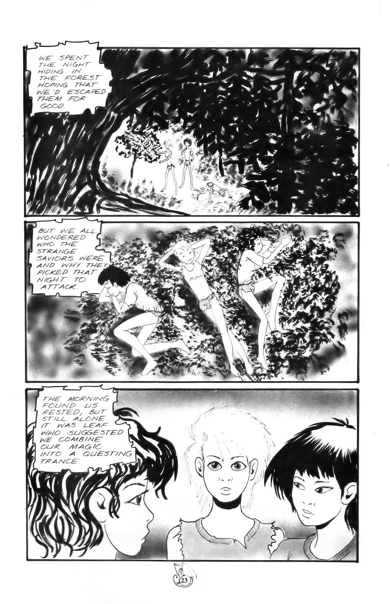 Read online Dragons in the Moon comic -  Issue #2 - 25