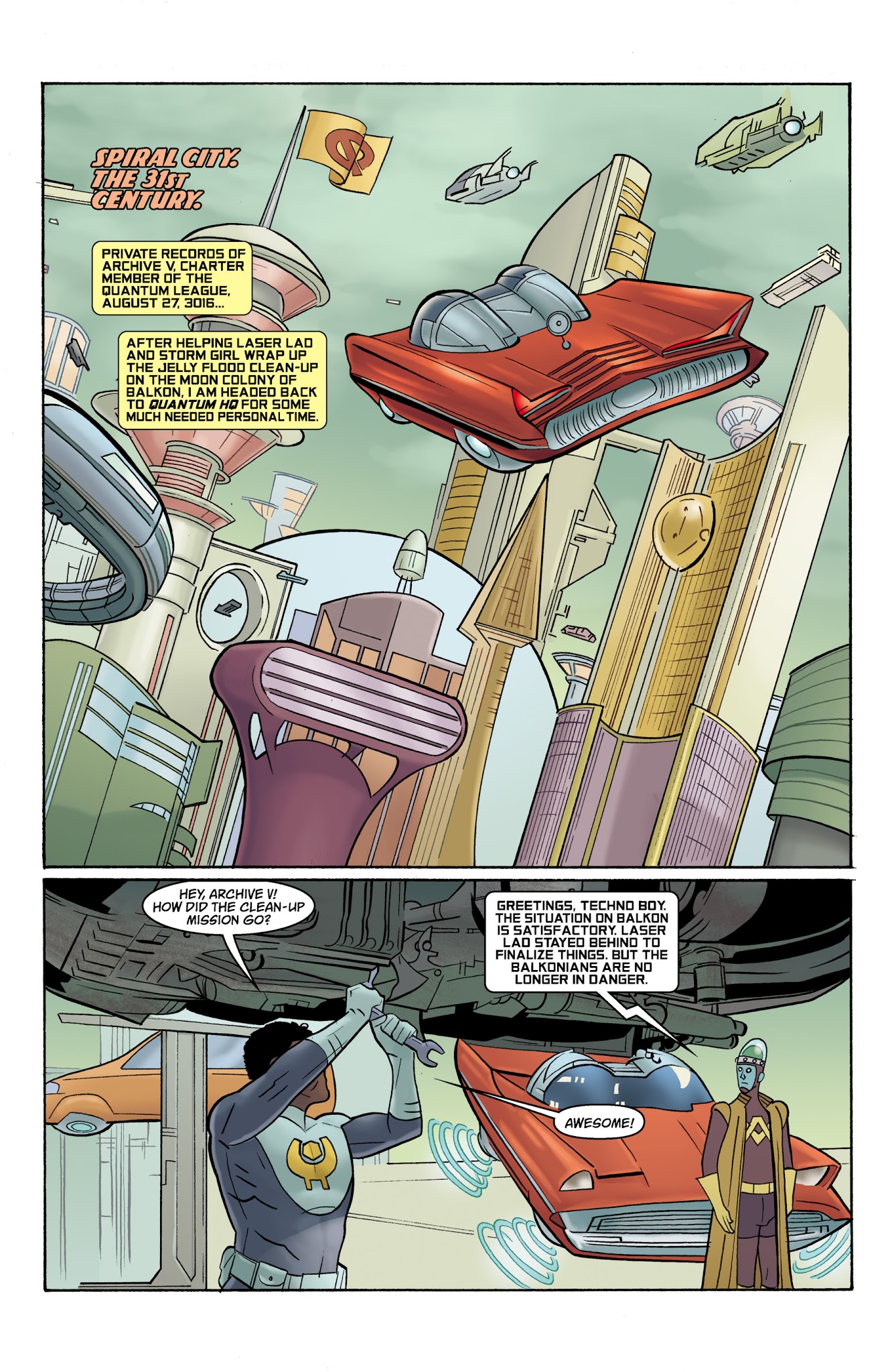 Read online Free Comic Book Day 2018 comic -  Issue # Overwatch and Black Hamme - 13
