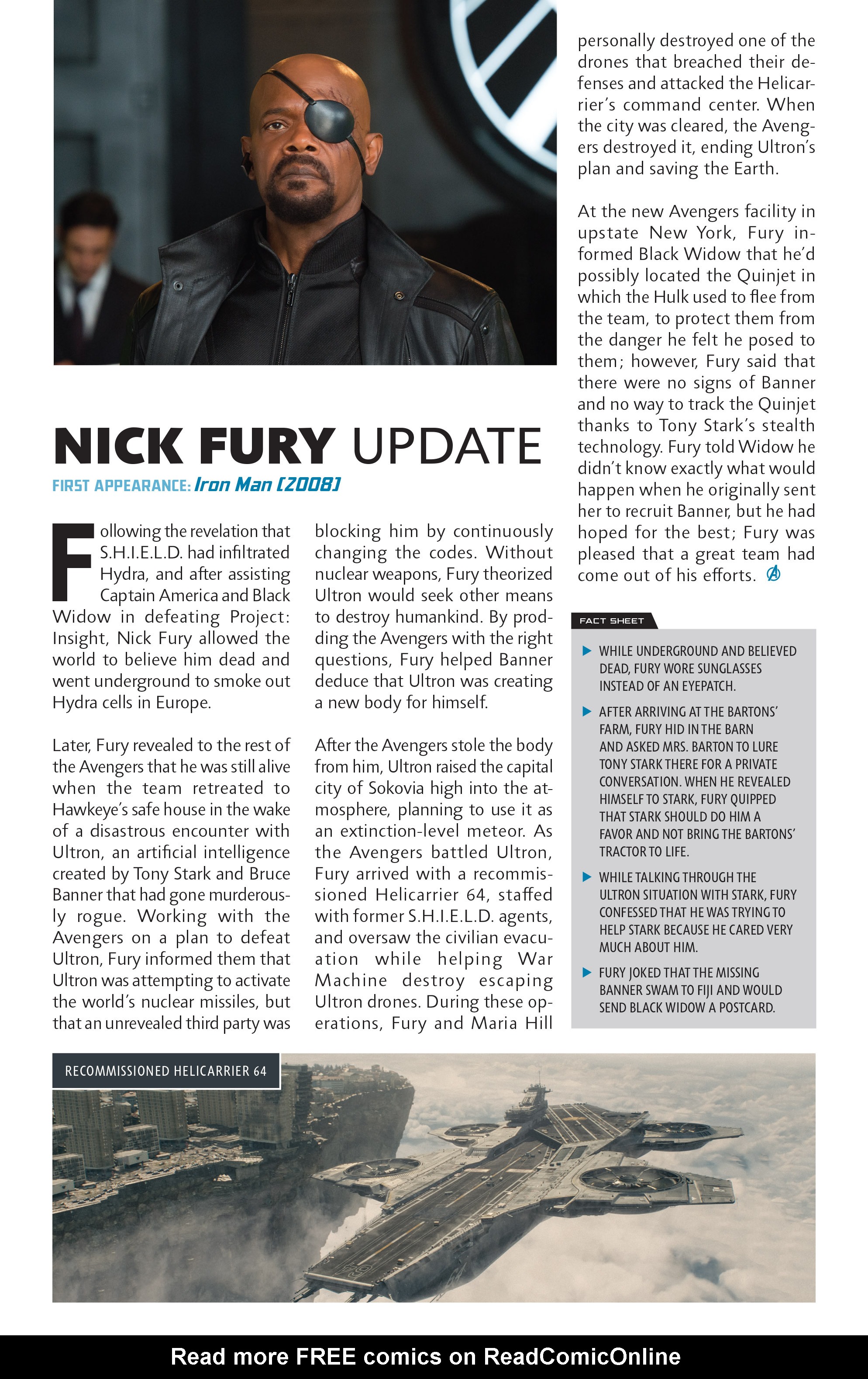 Read online Guidebook To the Marvel Cinematic Universe – Marvel's Avengers: Age of Ultron comic -  Issue # Full - 11