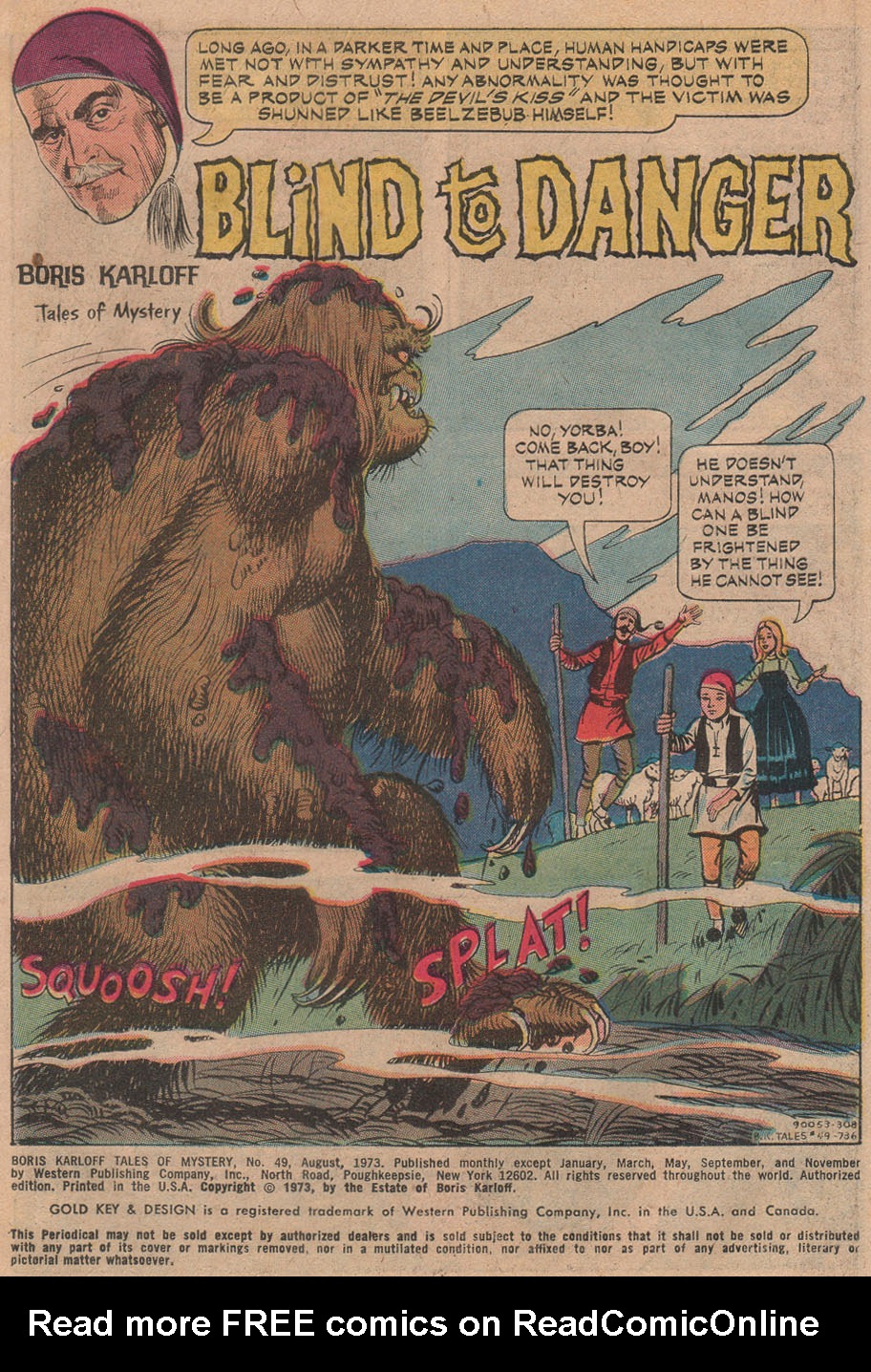 Read online Boris Karloff Tales of Mystery comic -  Issue #49 - 3