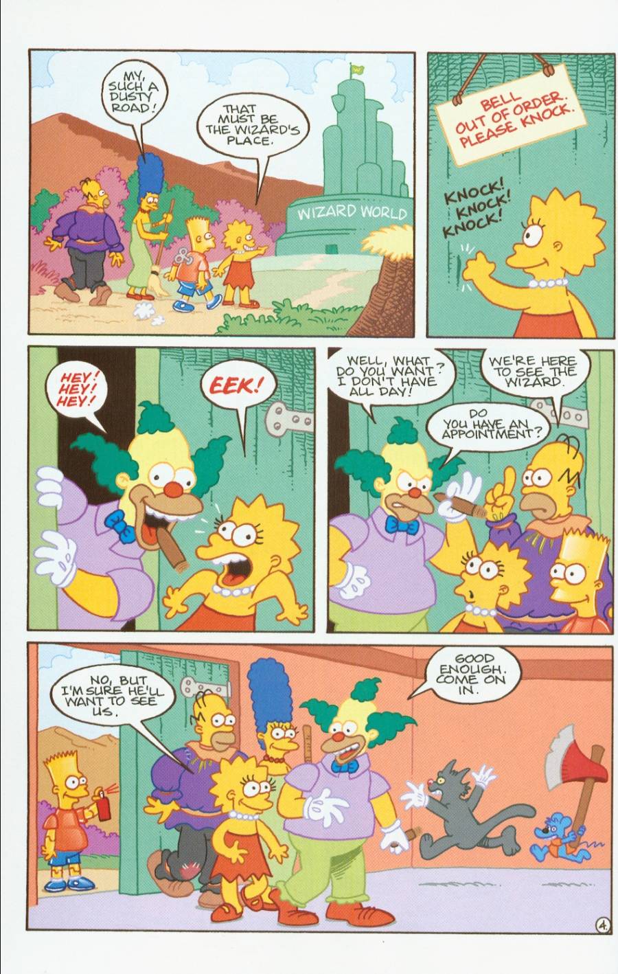 Read online Treehouse of Horror comic -  Issue #7 - 17