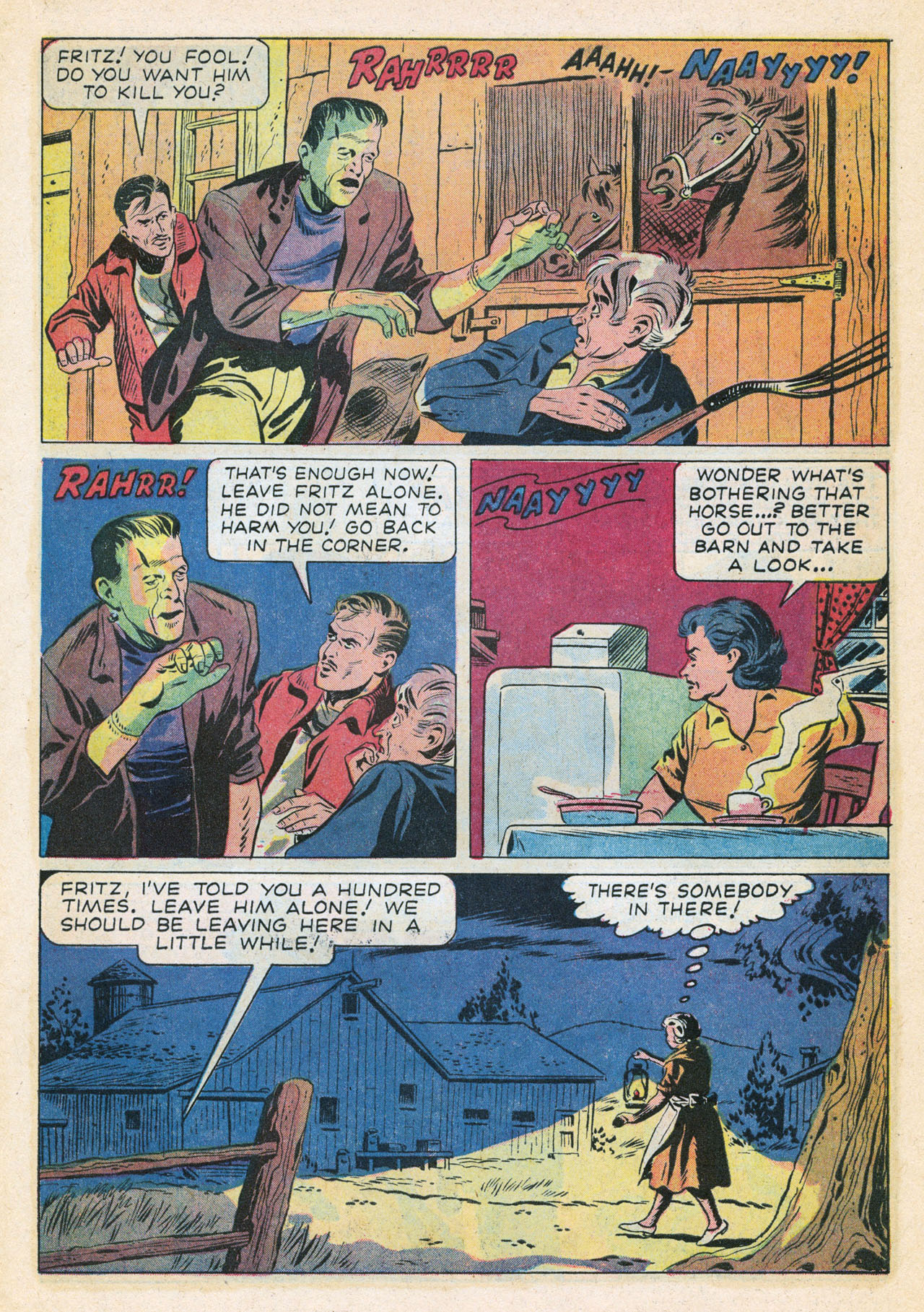 Read online Frankenstein (1964) comic -  Issue #1 - 23