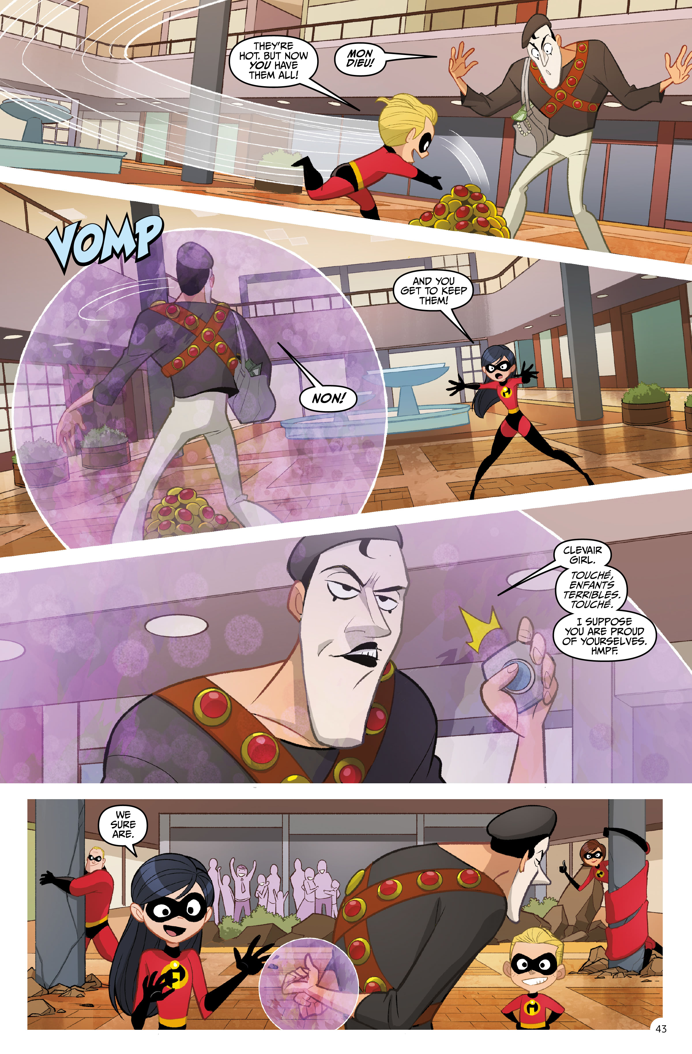 Read online Disney/PIXAR Incredibles 2 Library Edition comic -  Issue # TPB (Part 1) - 42