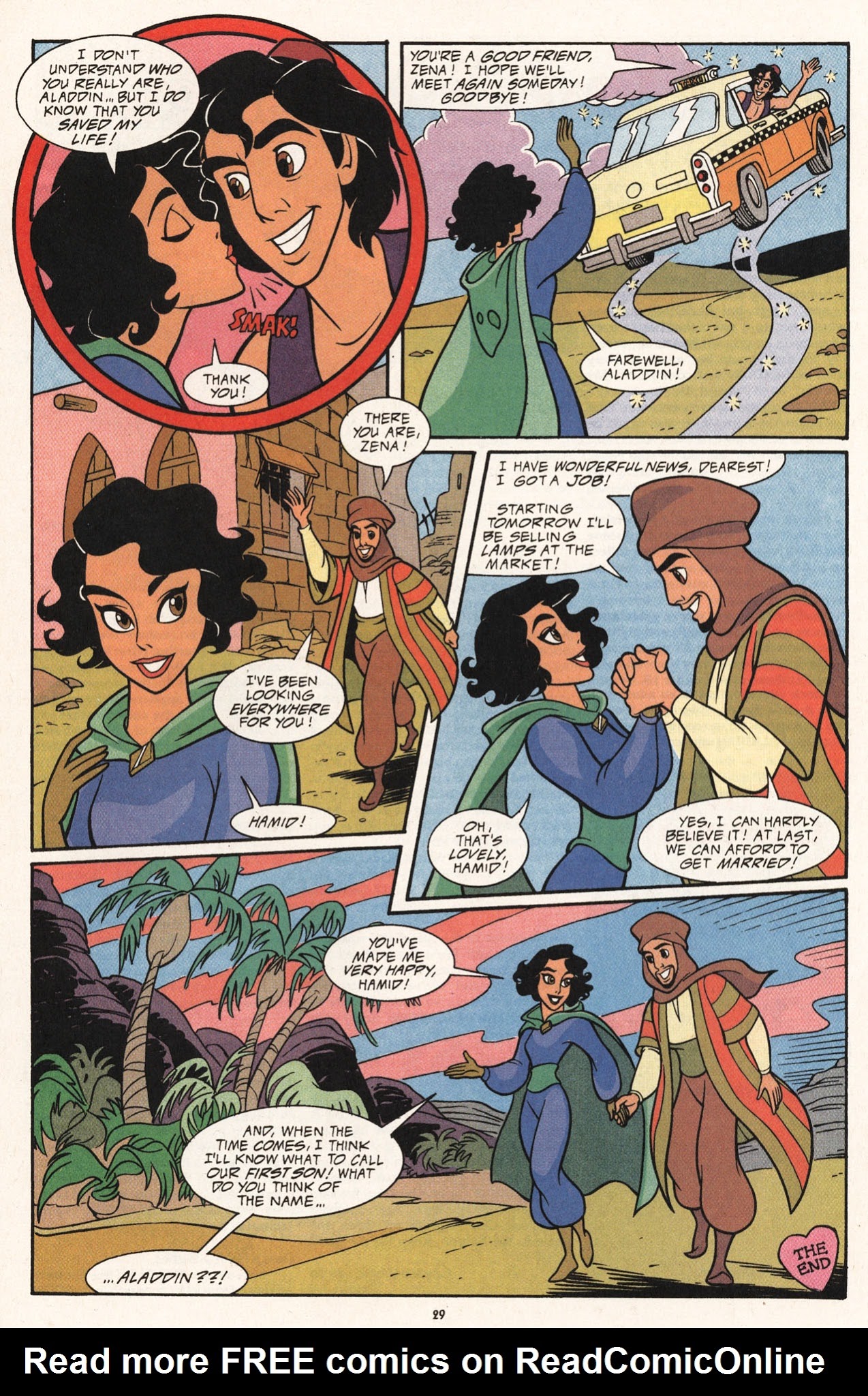 Read online Disney's Aladdin comic -  Issue #6 - 31