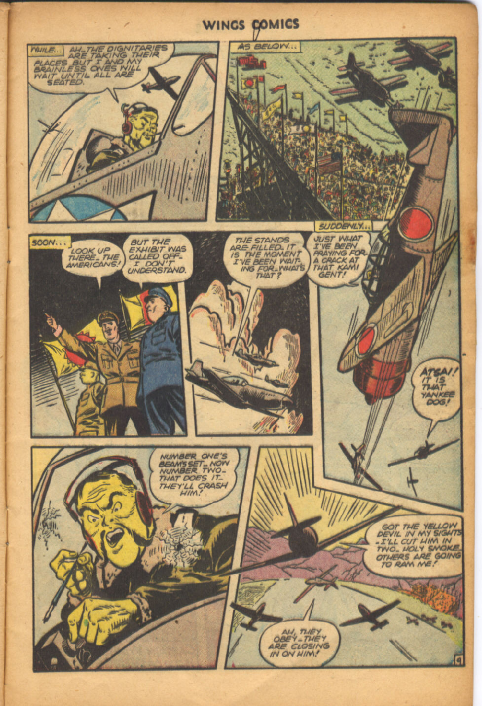 Read online Wings Comics comic -  Issue #70 - 11