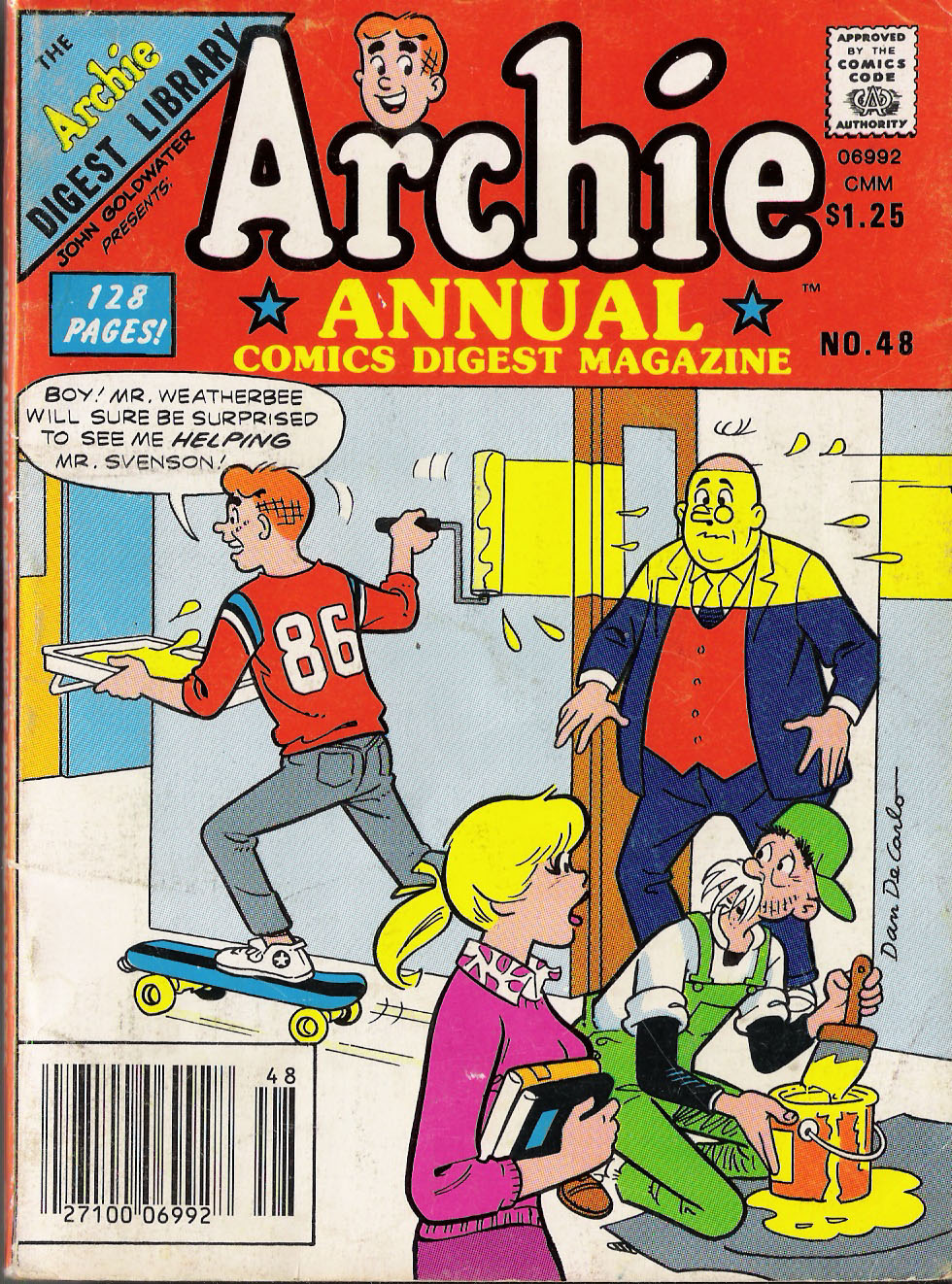 Read online Archie Annual Digest Magazine comic -  Issue #48 - 1