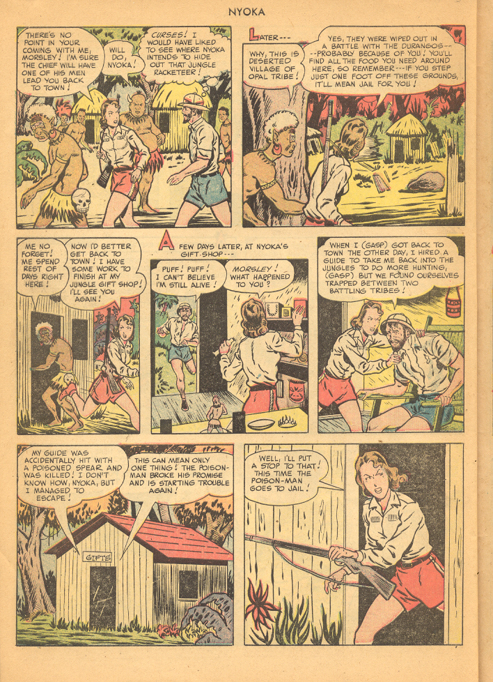 Read online Nyoka the Jungle Girl (1945) comic -  Issue #37 - 34