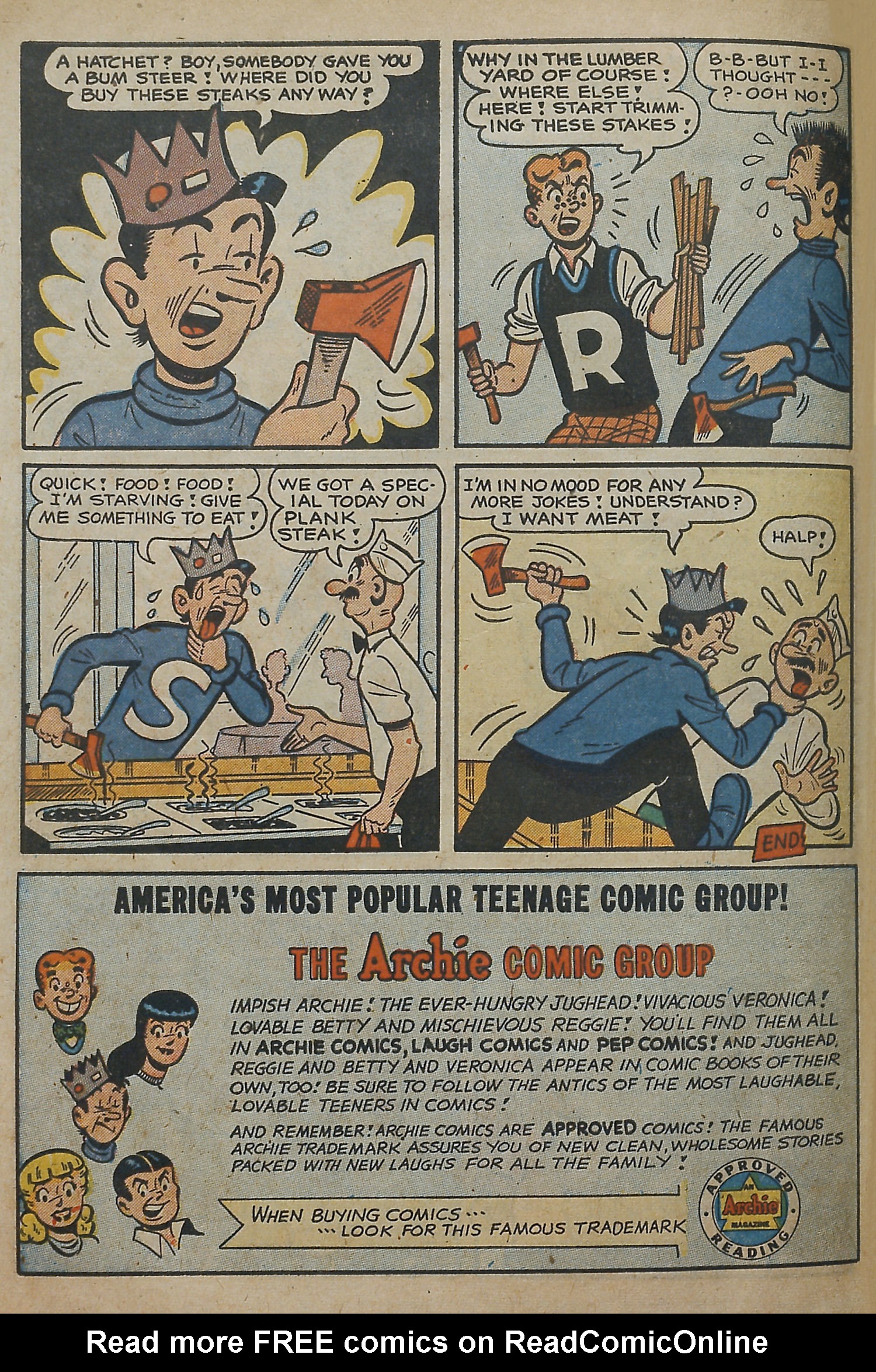 Read online Archie's Pal Jughead Annual comic -  Issue #2 - 95