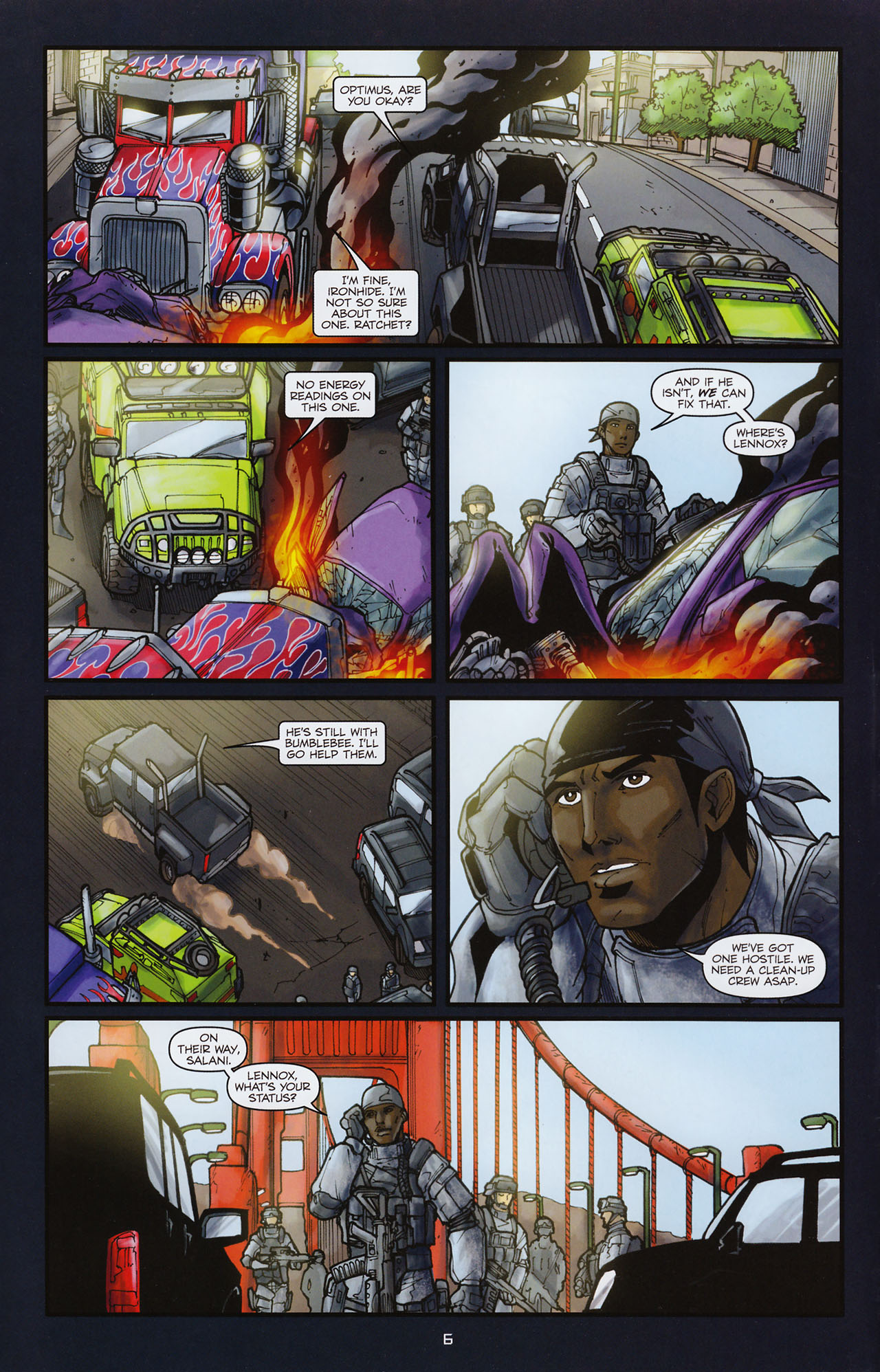 Read online Transformers: Alliance comic -  Issue #4 - 8