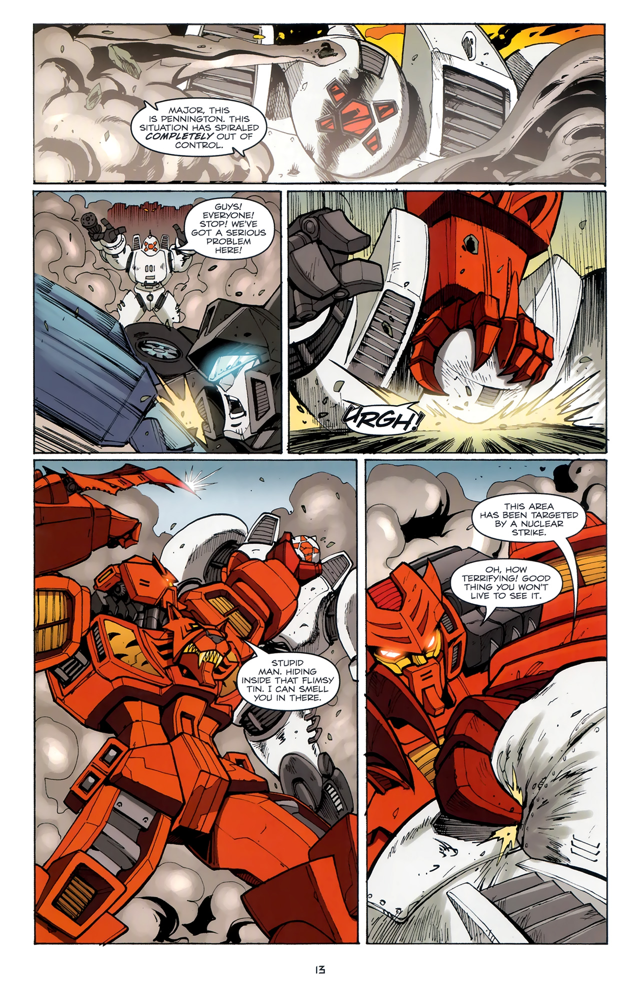 Read online The Transformers (2009) comic -  Issue #12 - 16