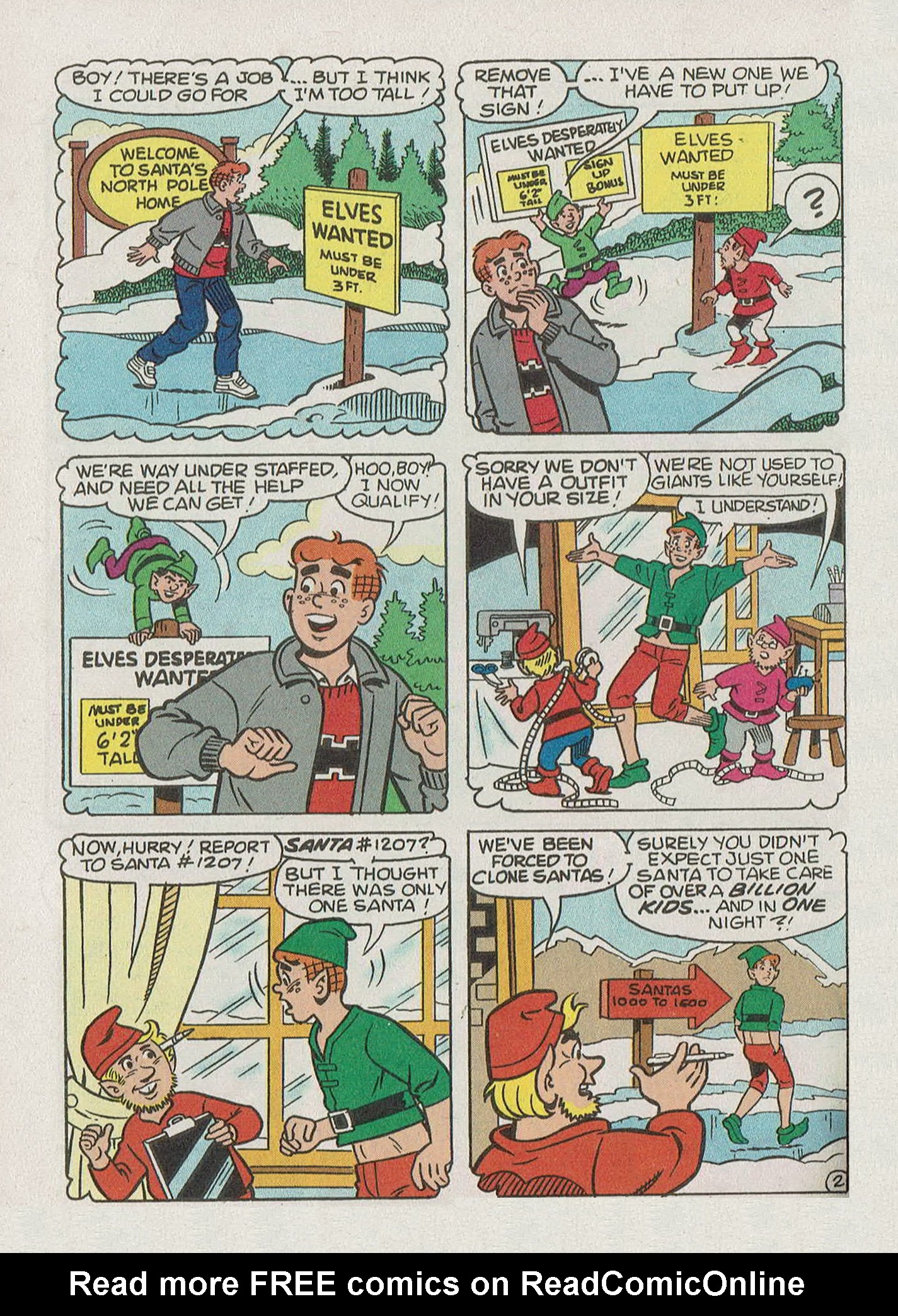 Read online Archie's Holiday Fun Digest comic -  Issue #9 - 61