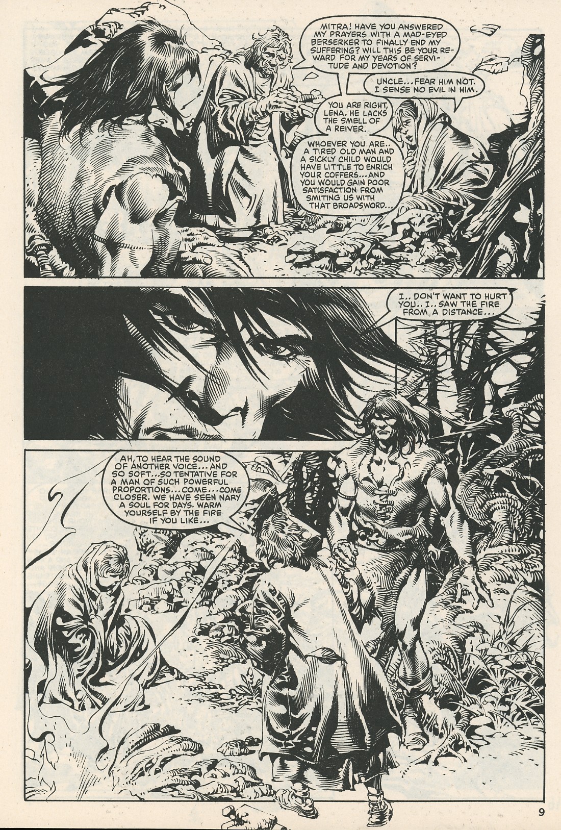 Read online The Savage Sword Of Conan comic -  Issue #114 - 9