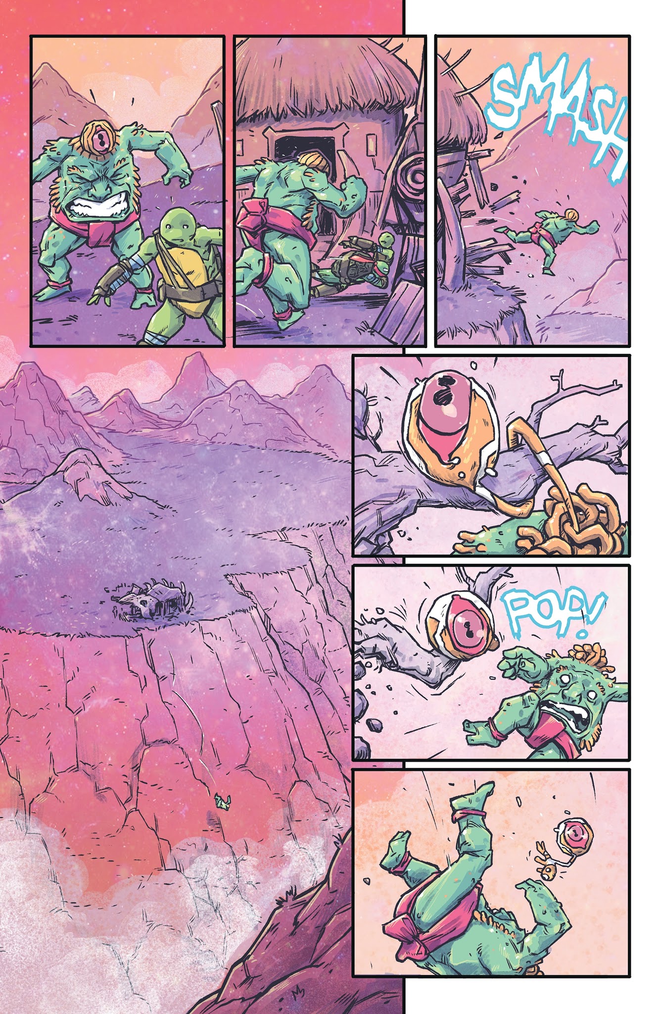 Read online Teenage Mutant Ninja Turtles: Dimension X comic -  Issue #2 - 16