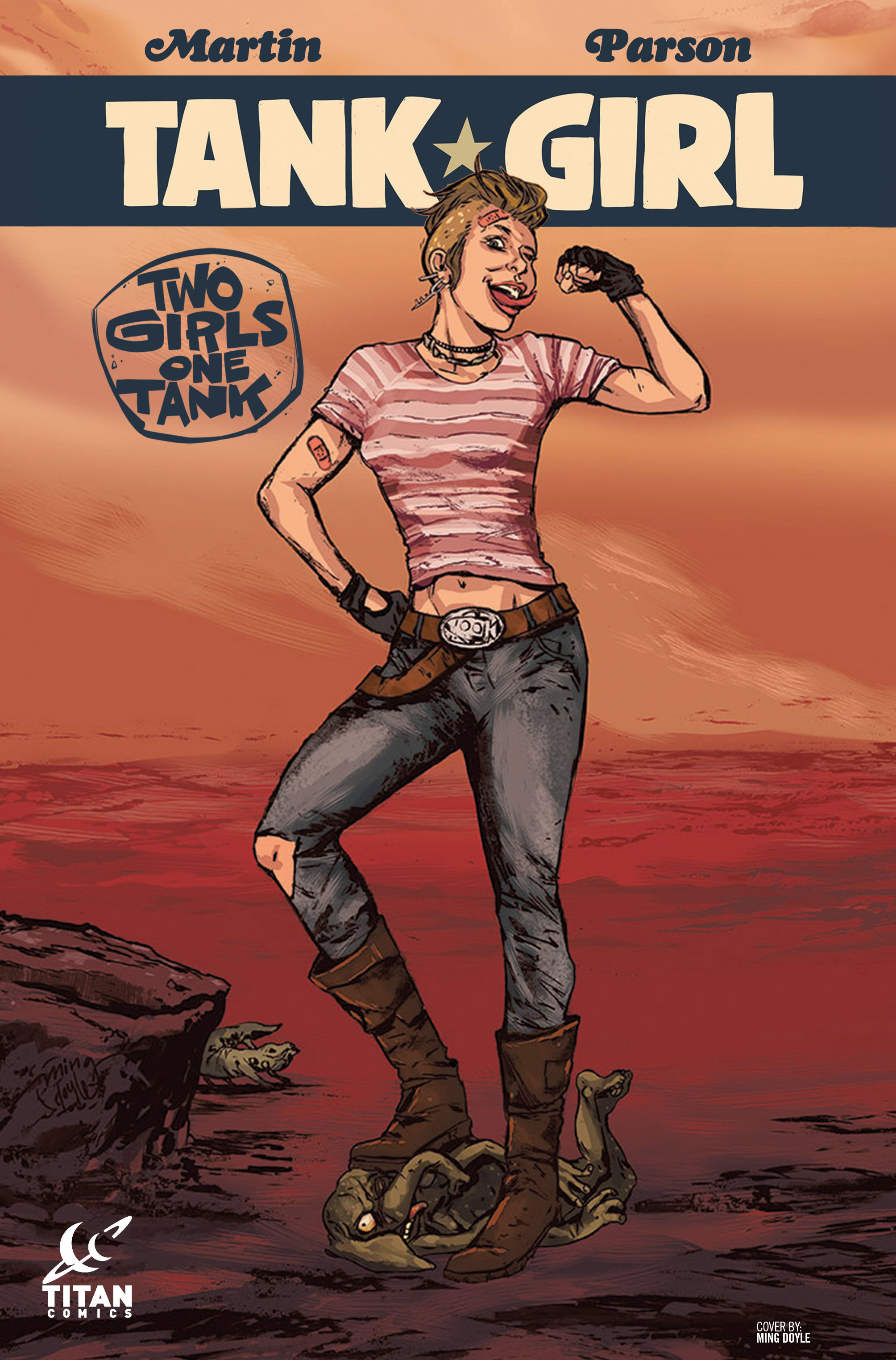 Read online Tank Girl: Two Girls, One Tank comic -  Issue #2 - 2