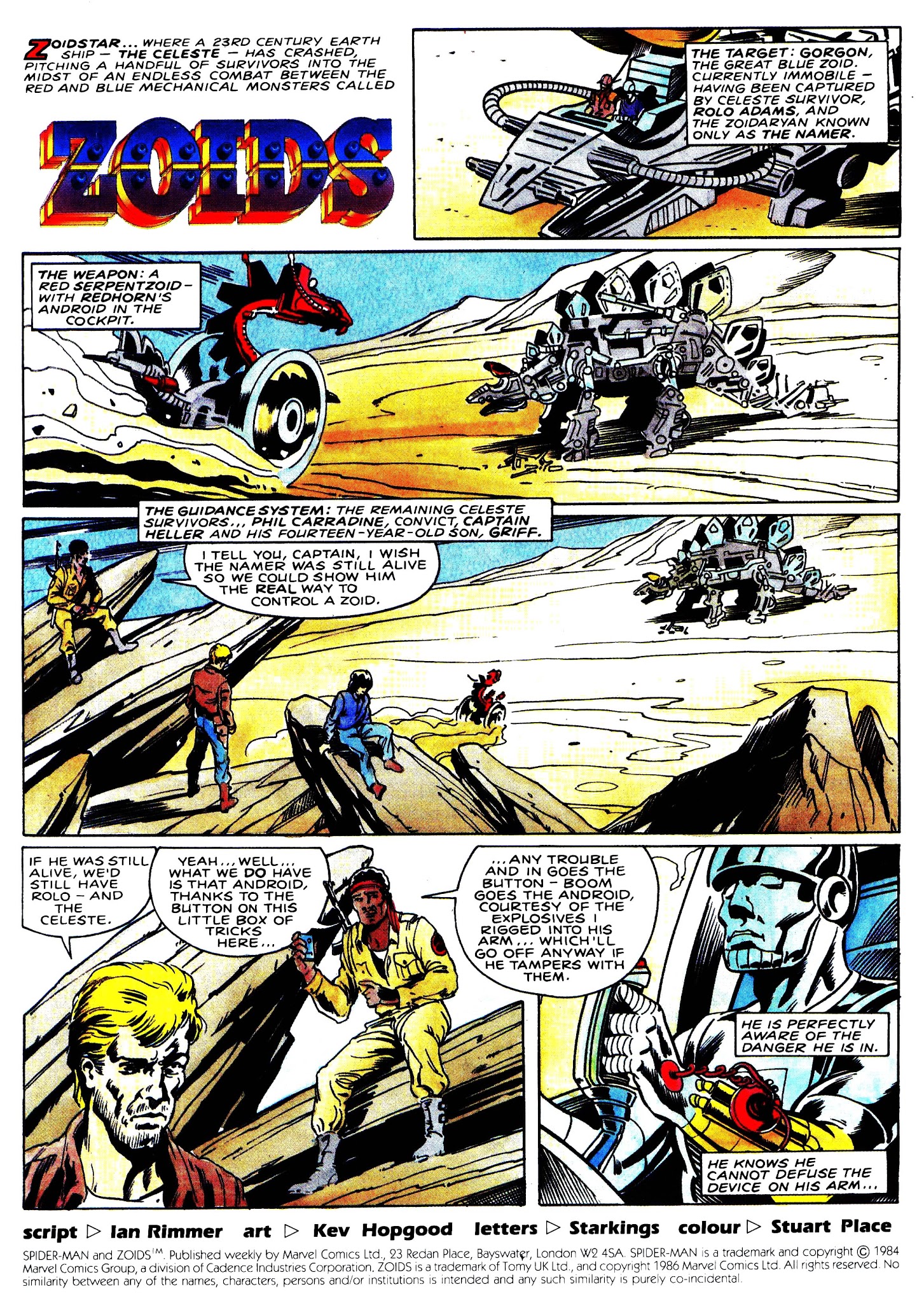 Read online Spider-Man and Zoids comic -  Issue #29 - 3