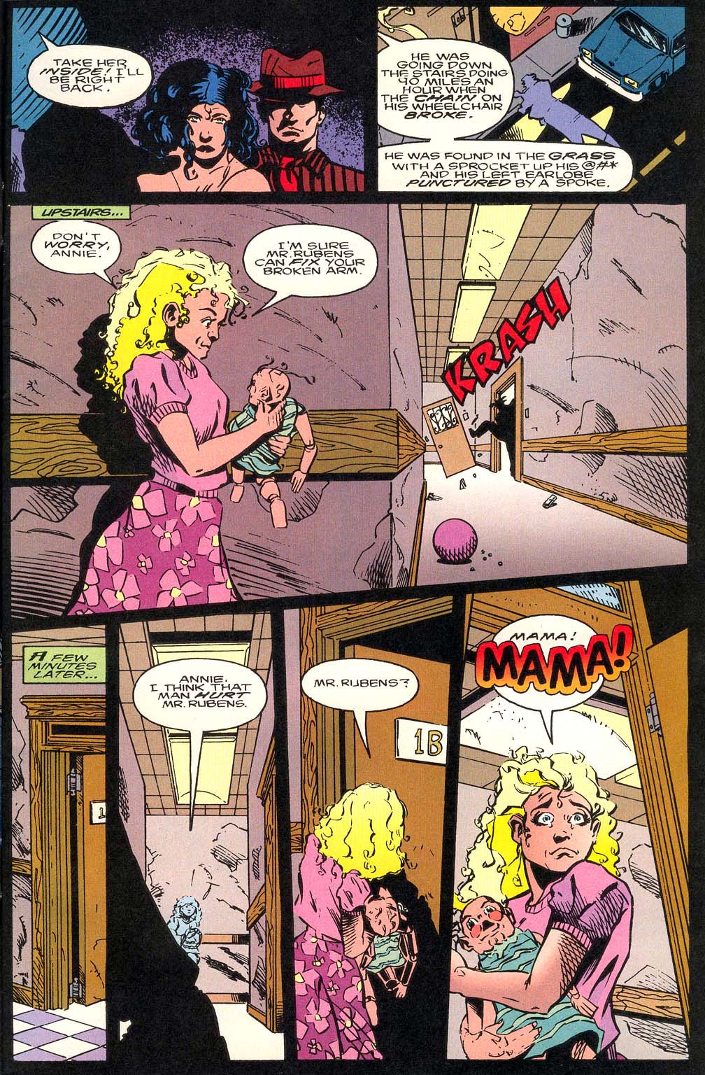 Read online Morbius: The Living Vampire (1992) comic -  Issue #25 - 7