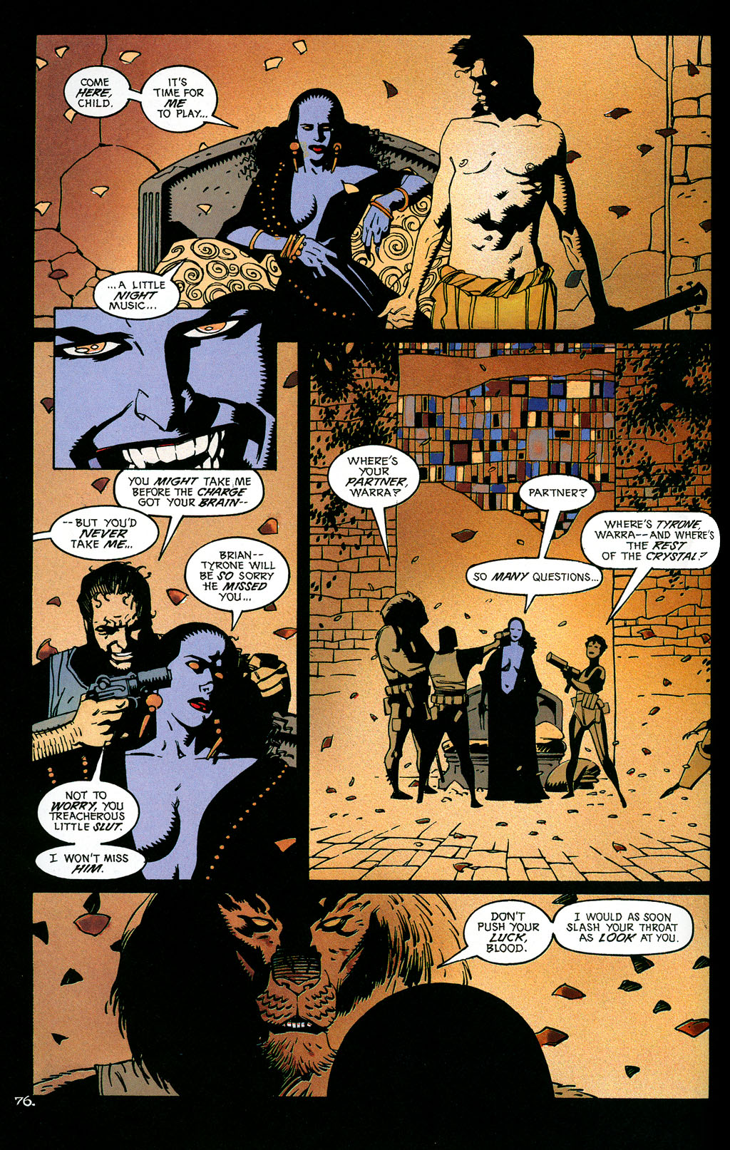 Read online Ironwolf -- Fires of the Revolution comic -  Issue # TPB - 79