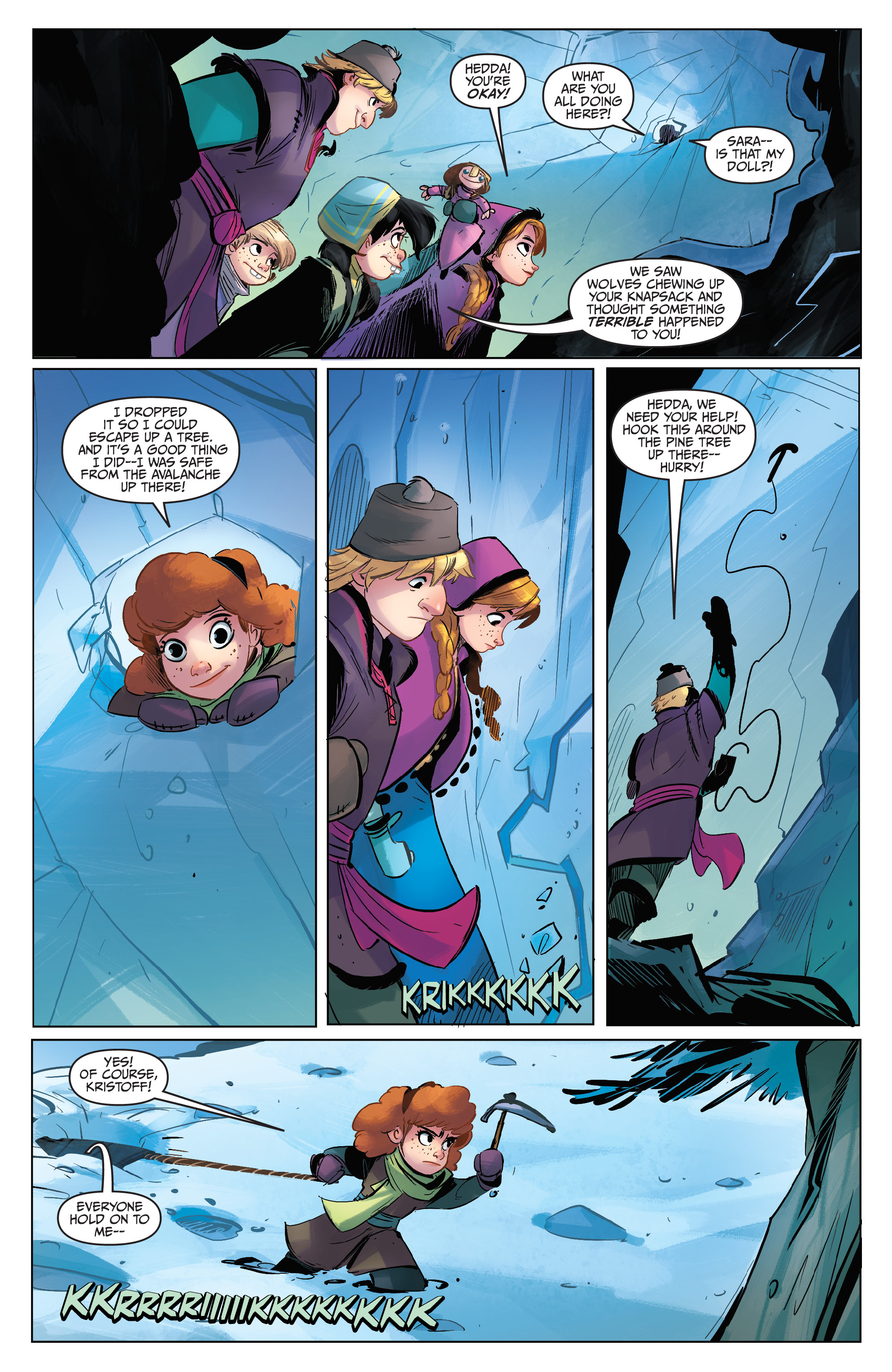 Read online Disney Frozen: The Hero Within comic -  Issue #3 - 15