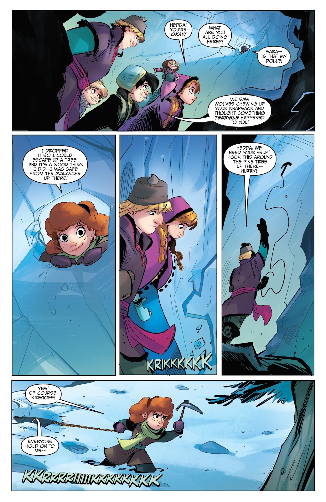 Read online Disney Frozen: The Hero Within comic -  Issue #3 - 15