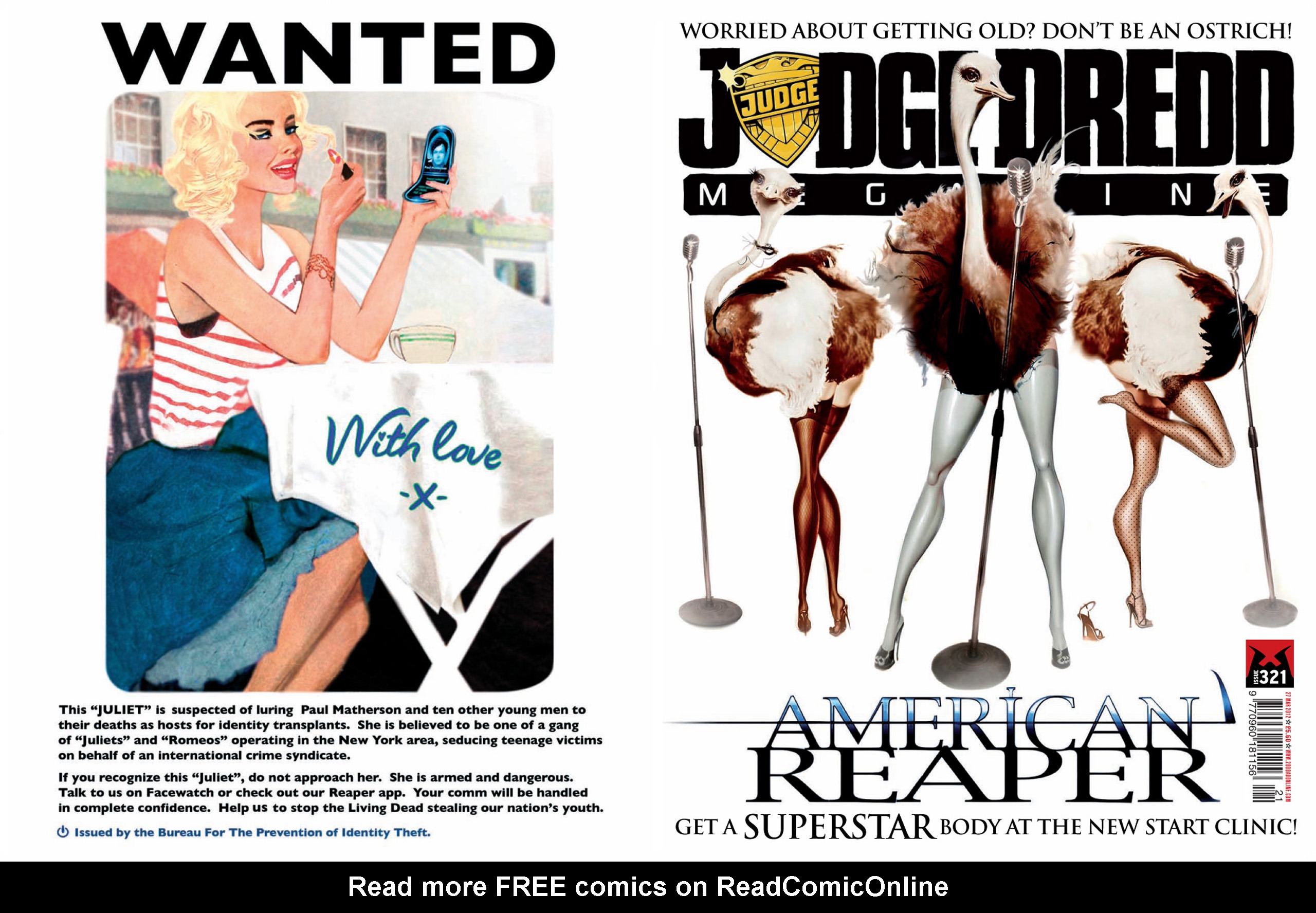 Read online Judge Dredd Megazine (Vol. 5) comic -  Issue #321 - 1