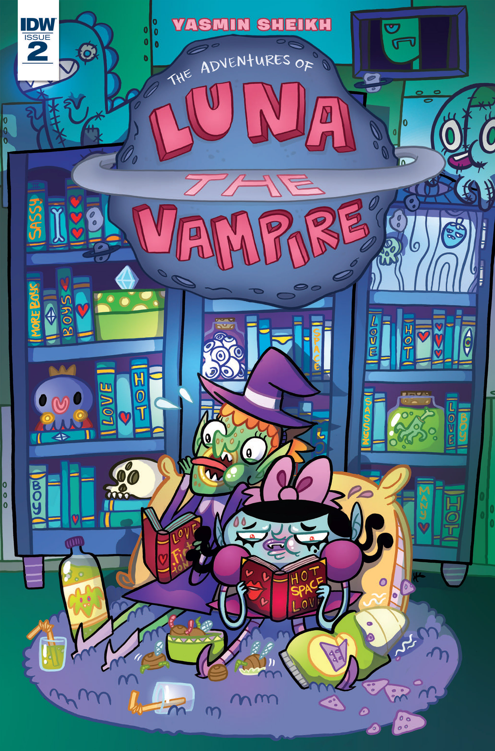Read online The Adventures of Luna the Vampire comic -  Issue #2 - 1