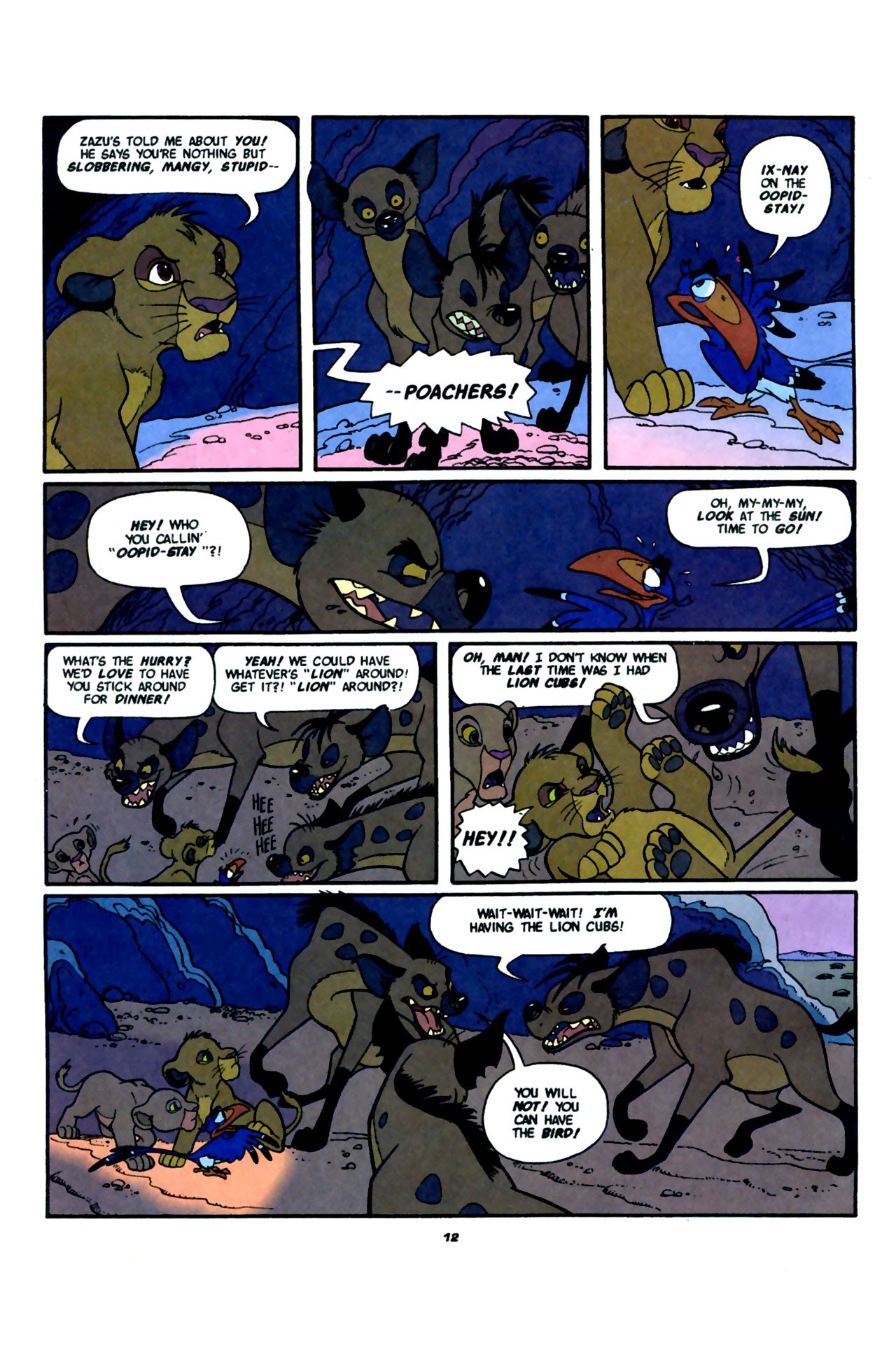 Read online Disney's The Lion King comic -  Issue #1 - 14
