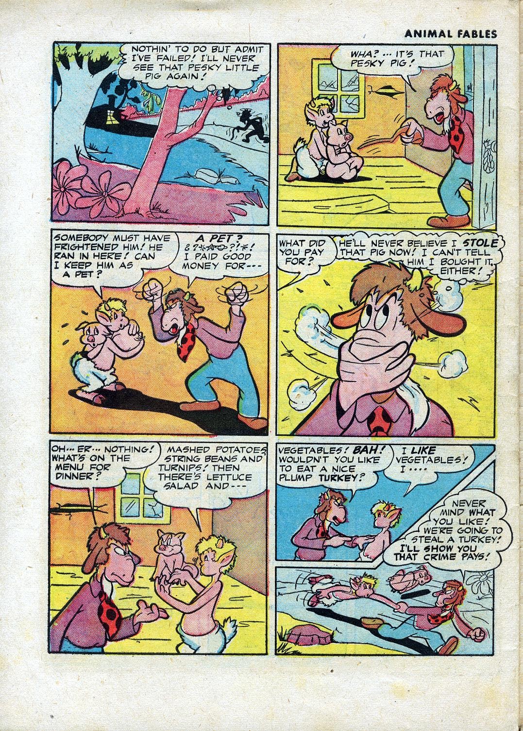 Read online Animal Fables comic -  Issue #4 - 33