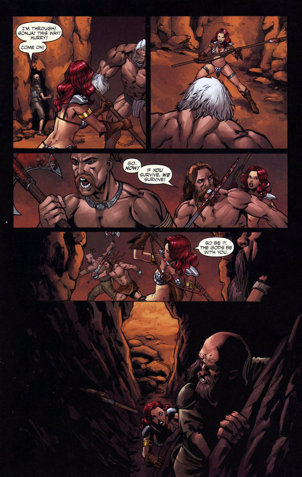 Read online Savage Red Sonja: Queen of the Frozen Wastes comic -  Issue #4 - 17