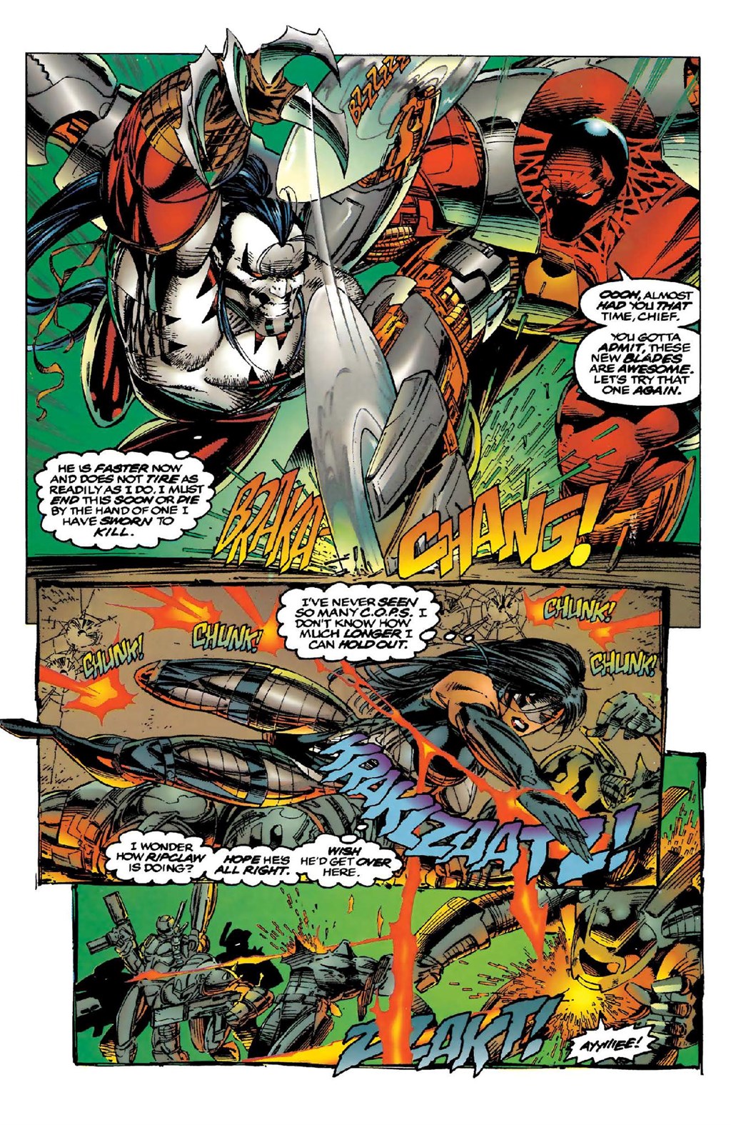 Read online Cyberforce (1992) comic -  Issue # _The Complete Cyberforce (Part 2) - 12