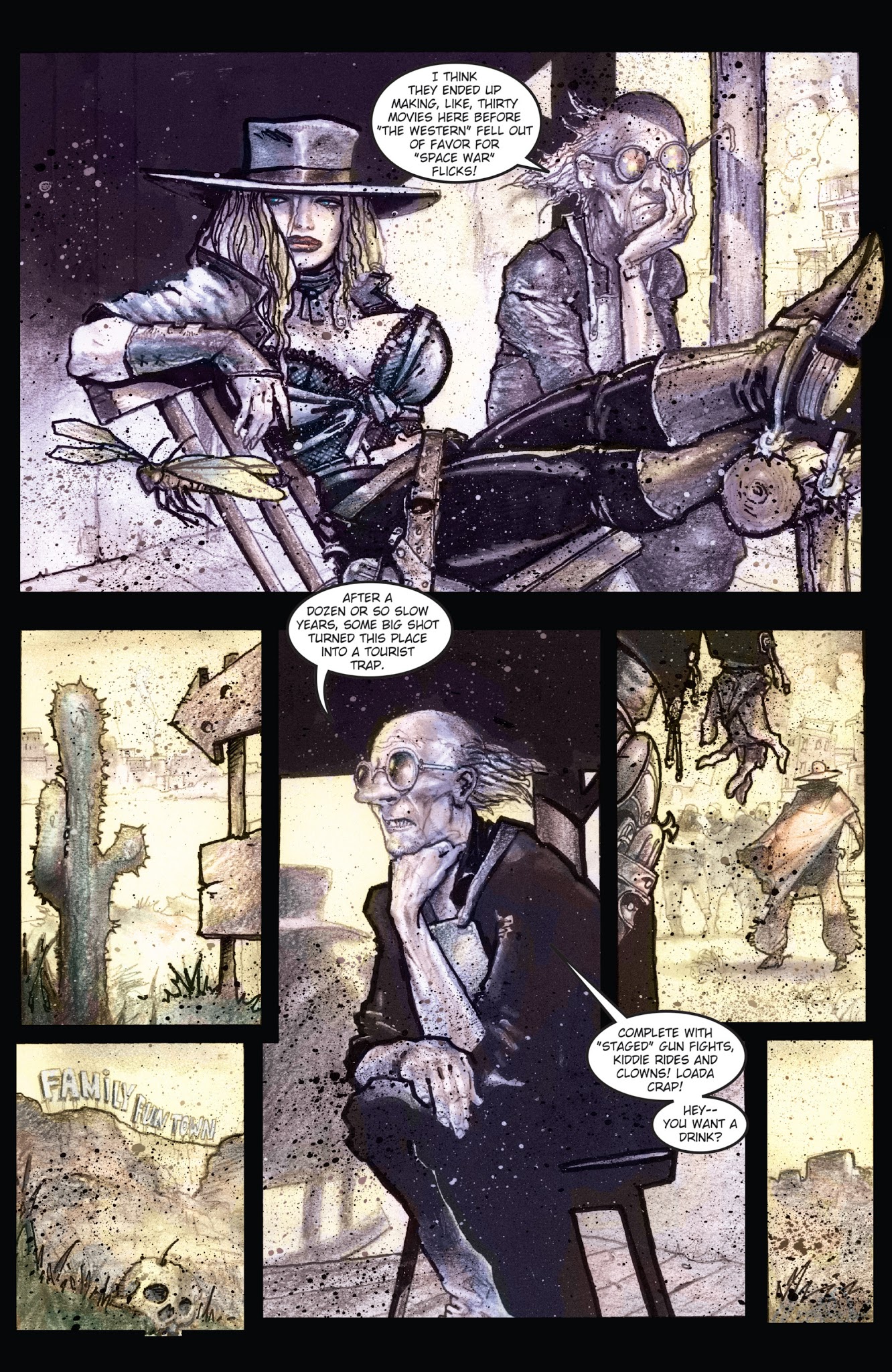 Read online Fistful of Blood comic -  Issue #1 - 15