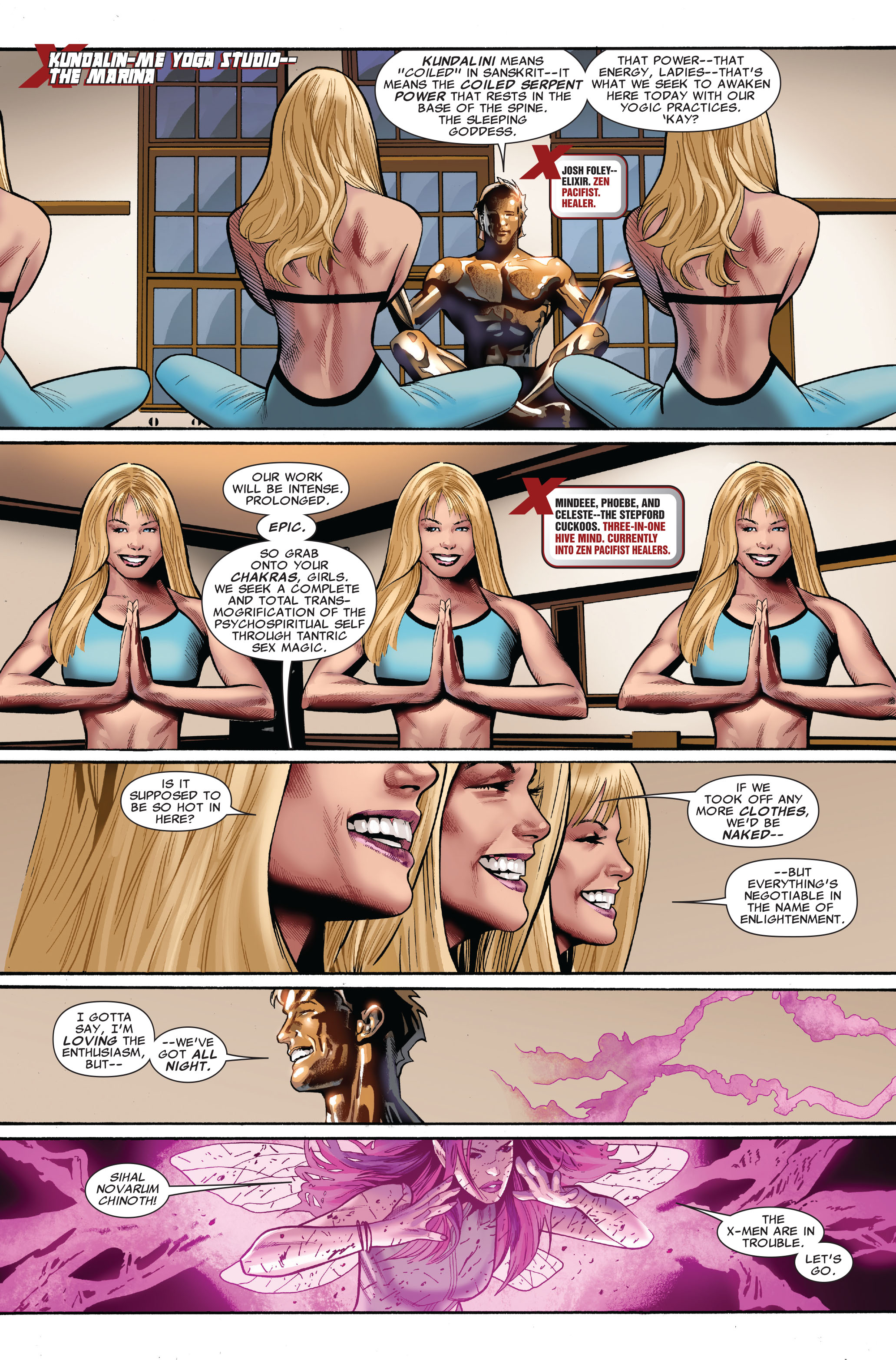 Read online Uncanny X-Men: Sisterhood comic -  Issue # TPB - 68