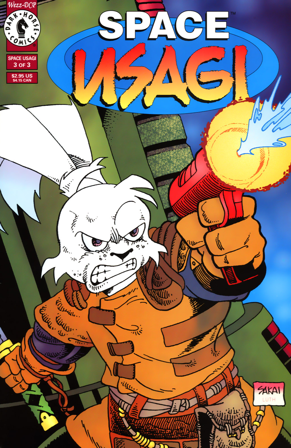 Read online Space Usagi comic -  Issue #3 - 1