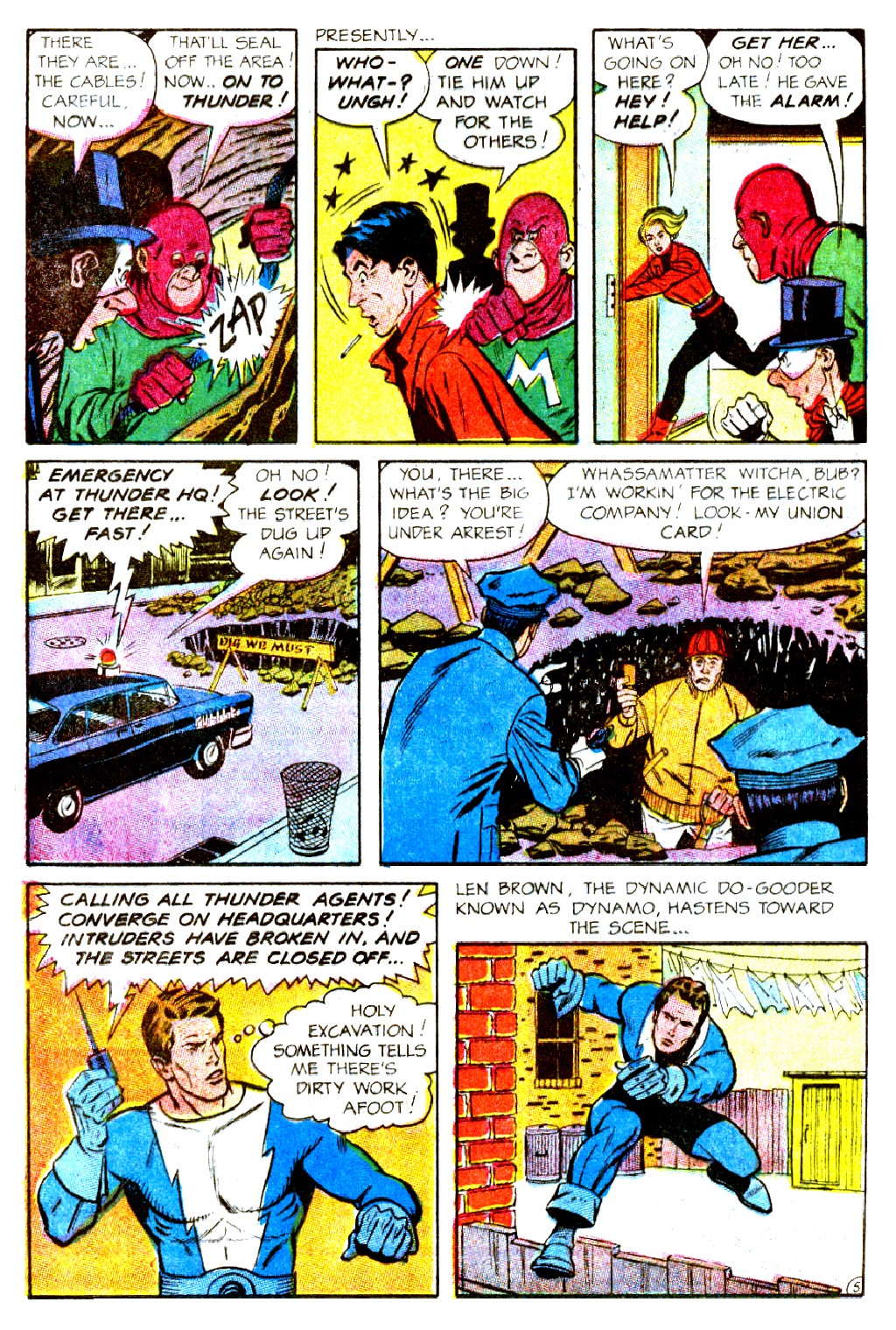 Read online T.H.U.N.D.E.R. Agents (1965) comic -  Issue #15 - 60