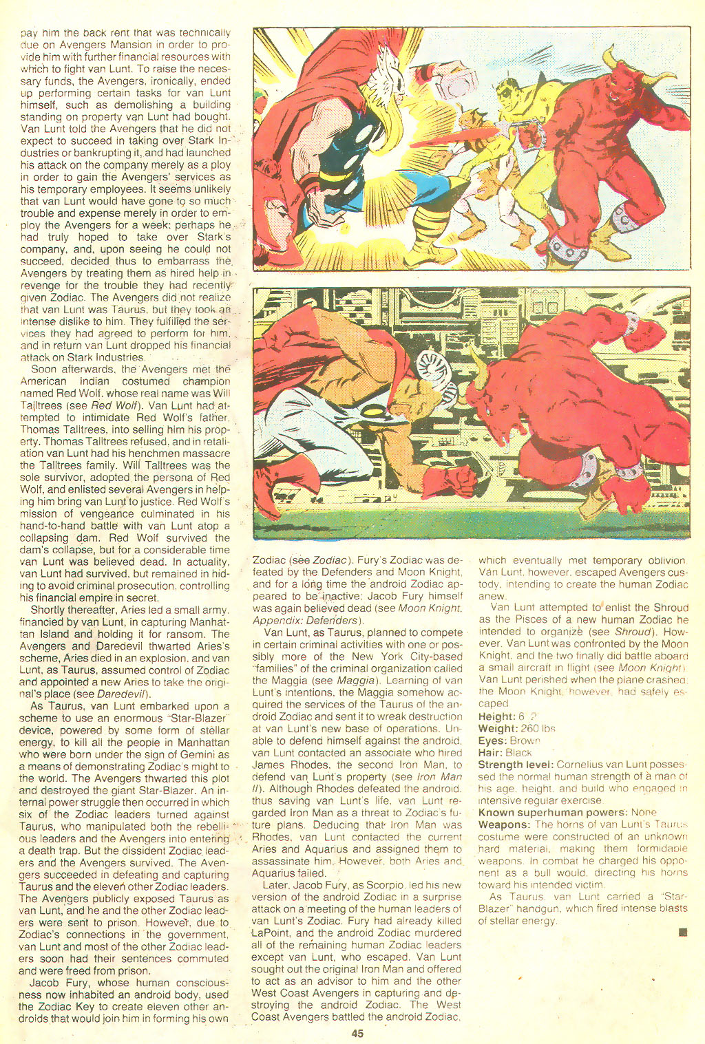 Read online The Official Handbook of the Marvel Universe Deluxe Edition comic -  Issue #20 - 47