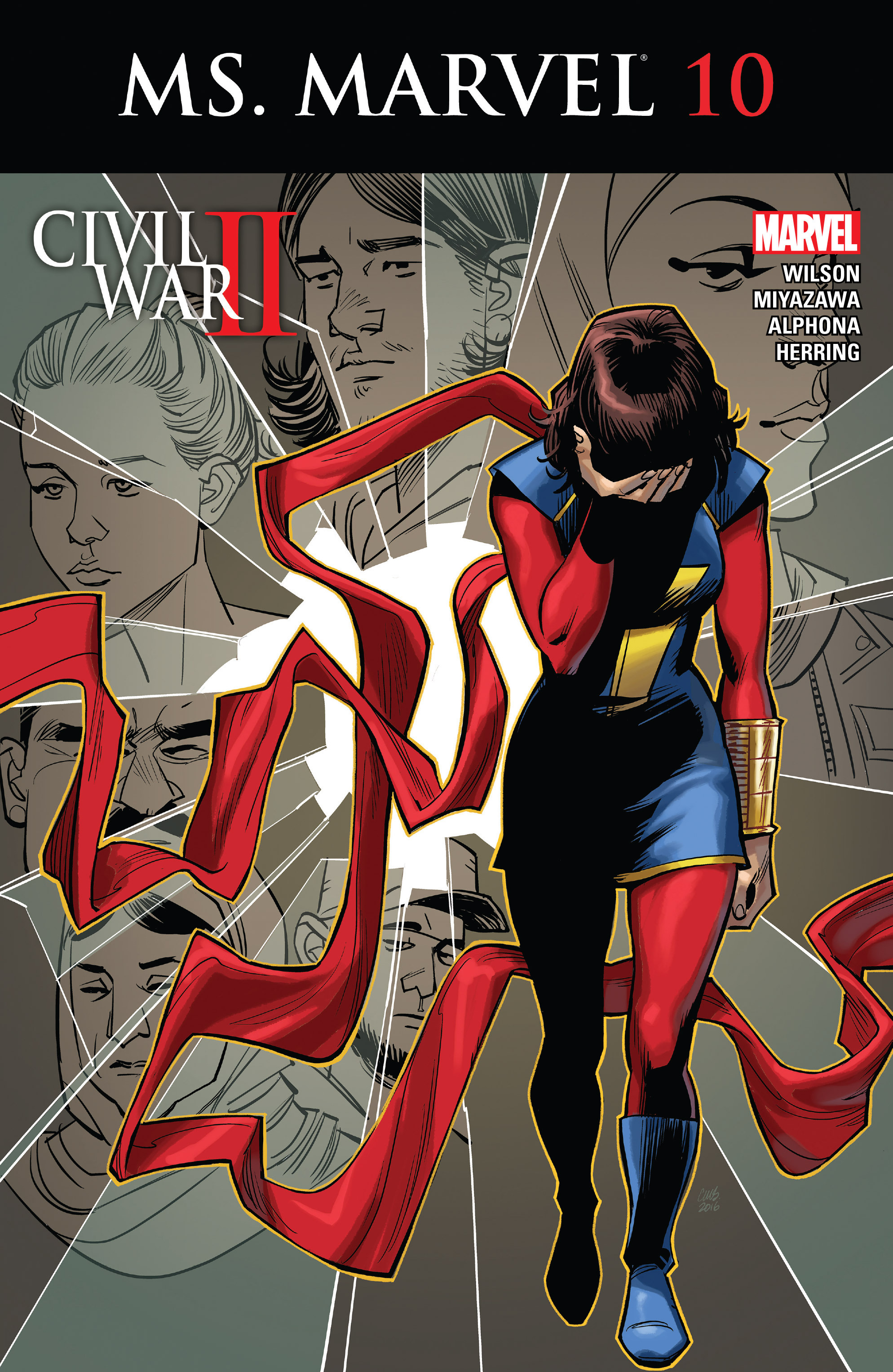 Read online Ms. Marvel (2016) comic -  Issue #10 - 1