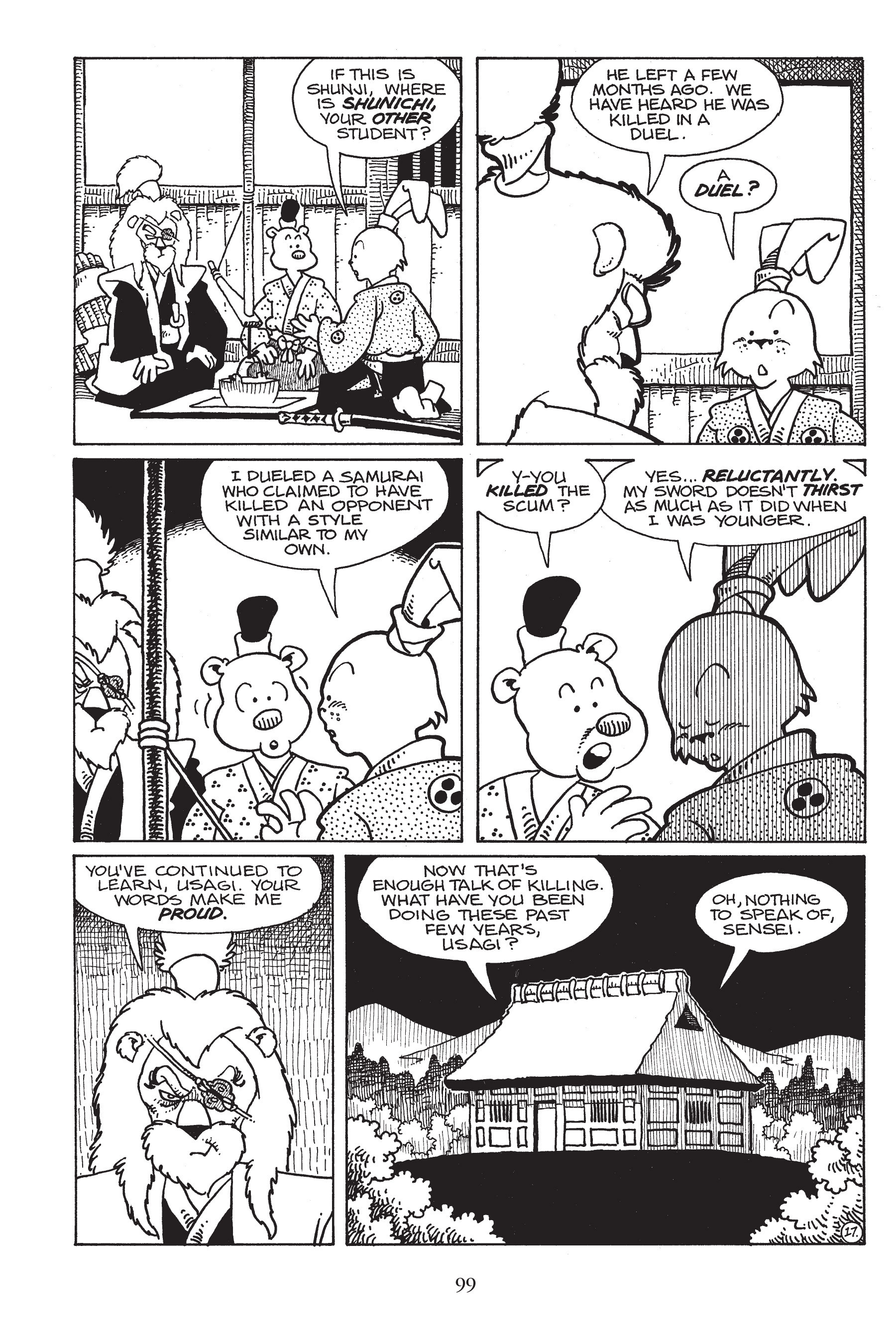 Read online Usagi Yojimbo (1987) comic -  Issue # _TPB 6 - 98
