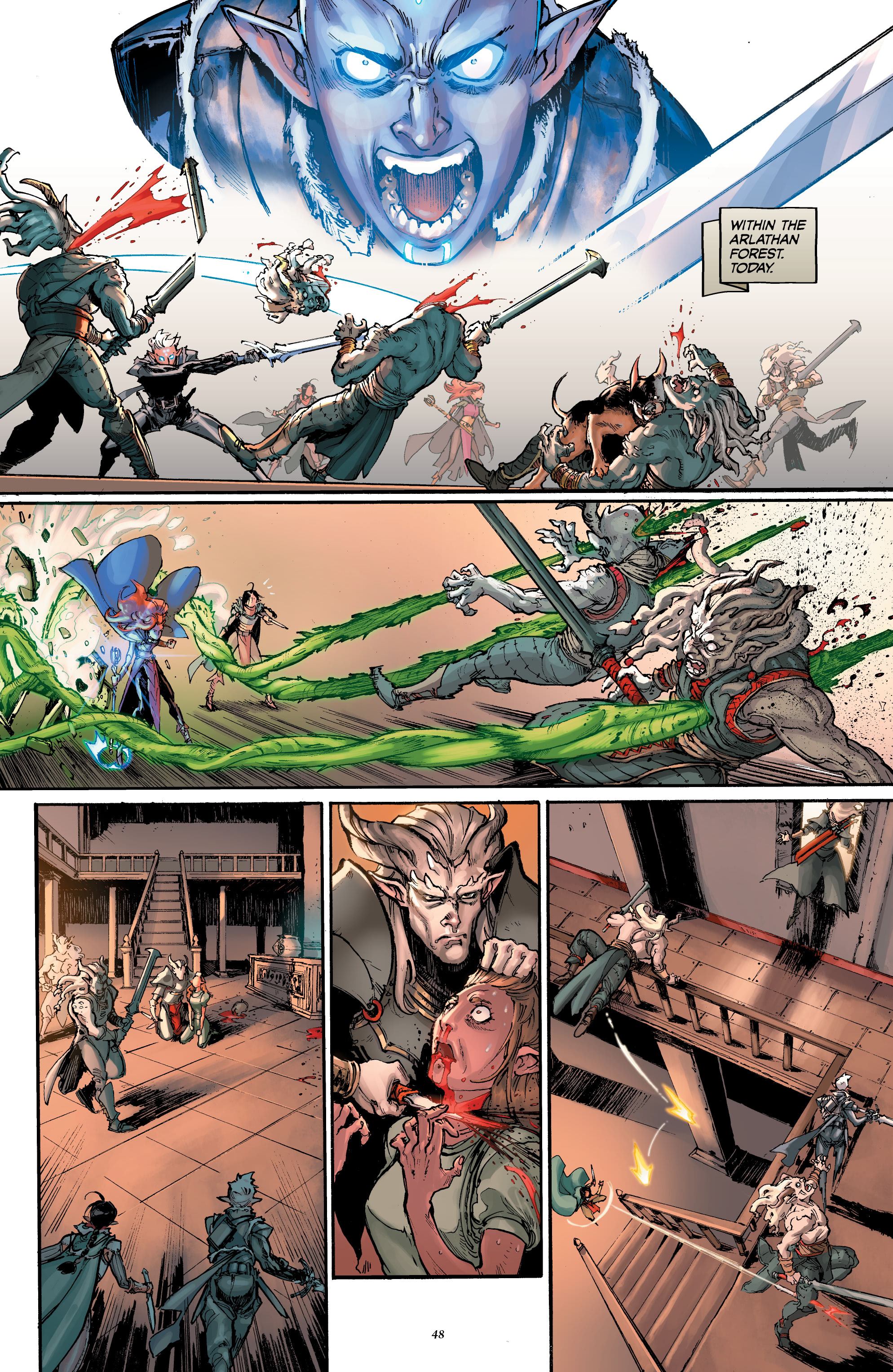 Read online Dragon Age: Blue Wraith comic -  Issue # _TPB - 49